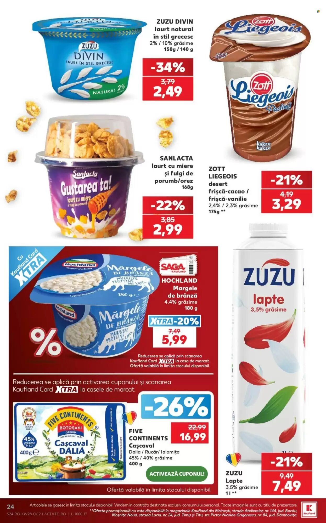 Catalogul cu oferte Kaufland valabil de la 08.07.2026 - Pagina 24.