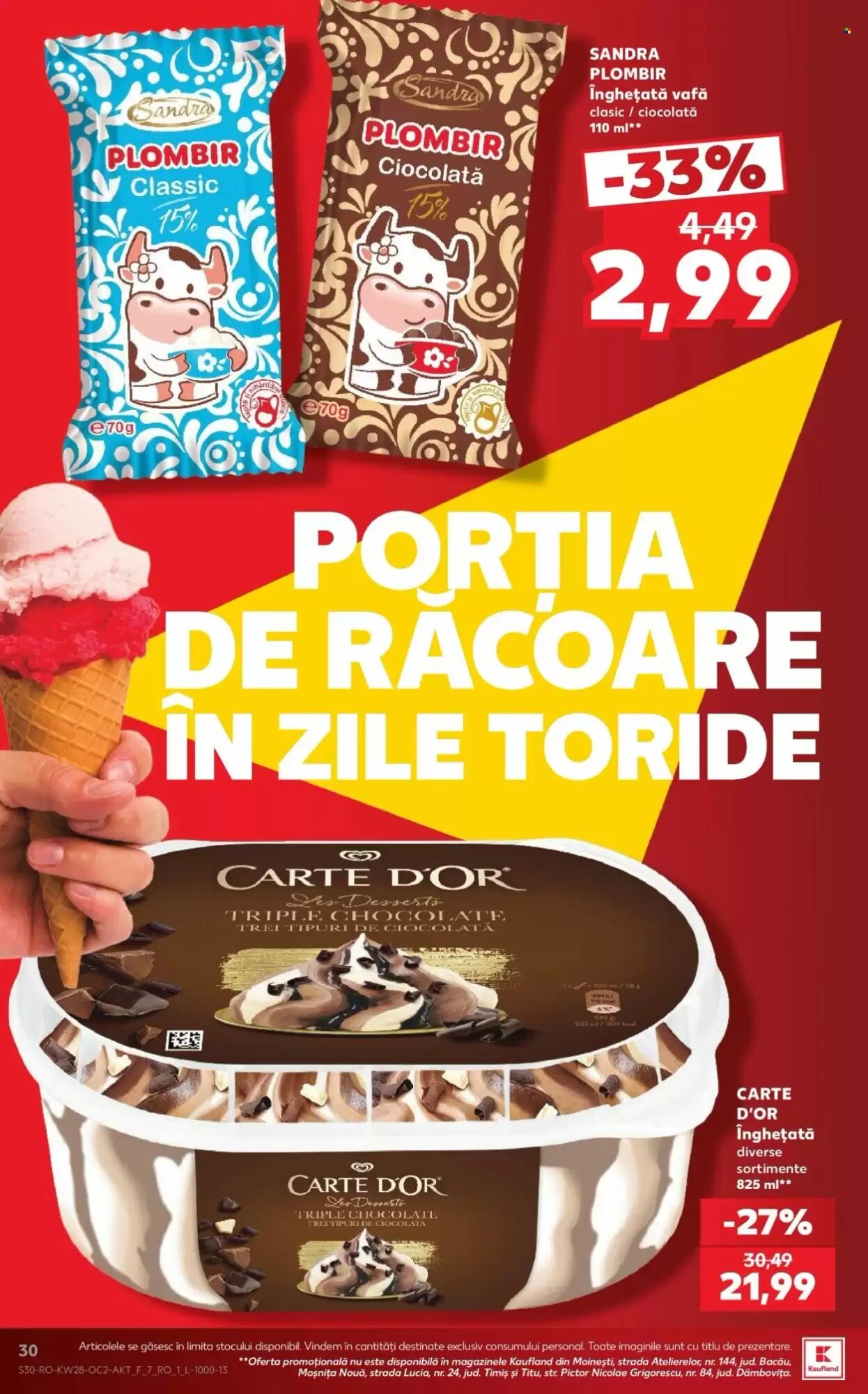 Catalogul cu oferte Kaufland valabil de la 08.07.2026 - Pagina 30.
