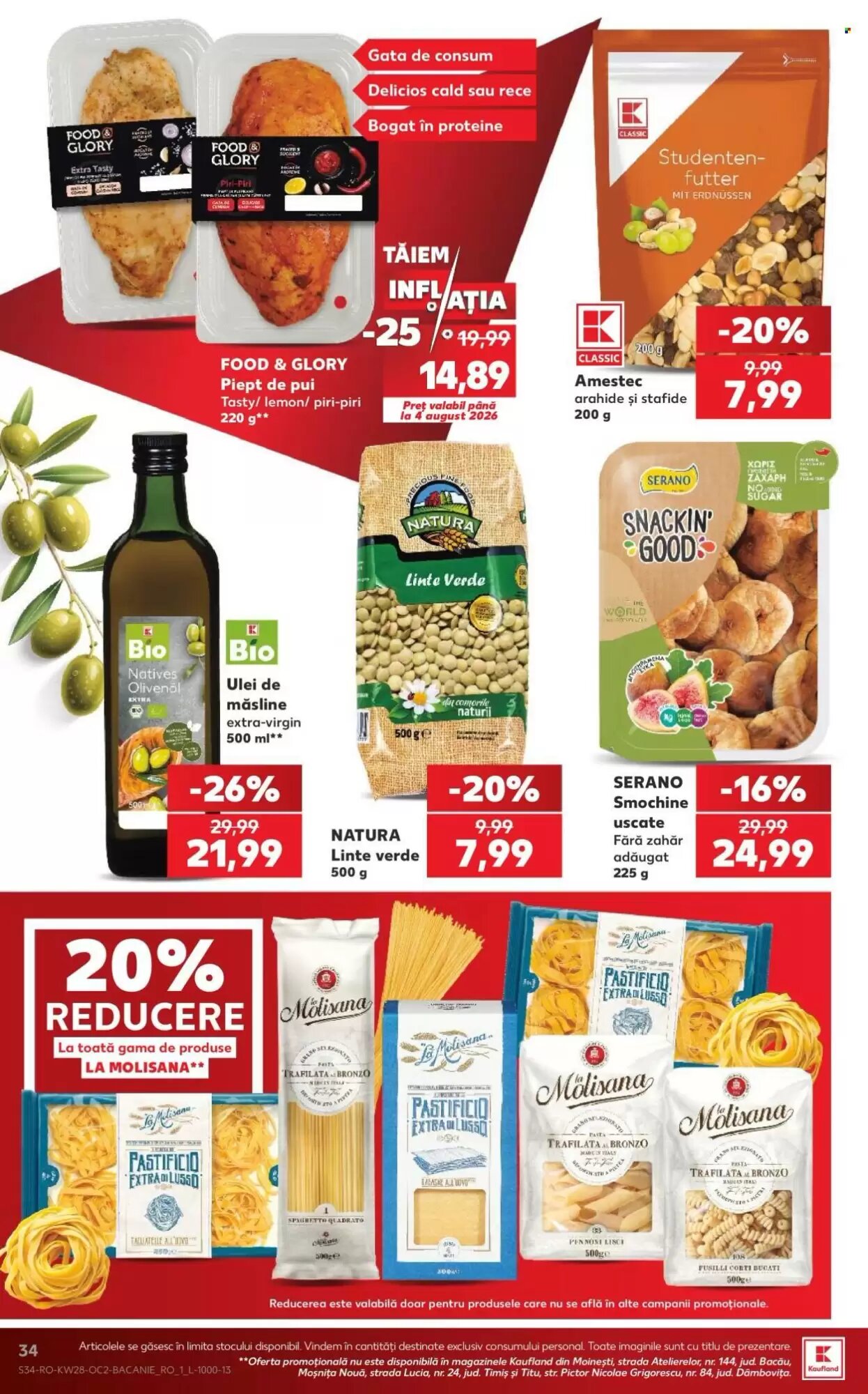 Catalogul cu oferte Kaufland valabil de la 08.07.2026 - Pagina 34.