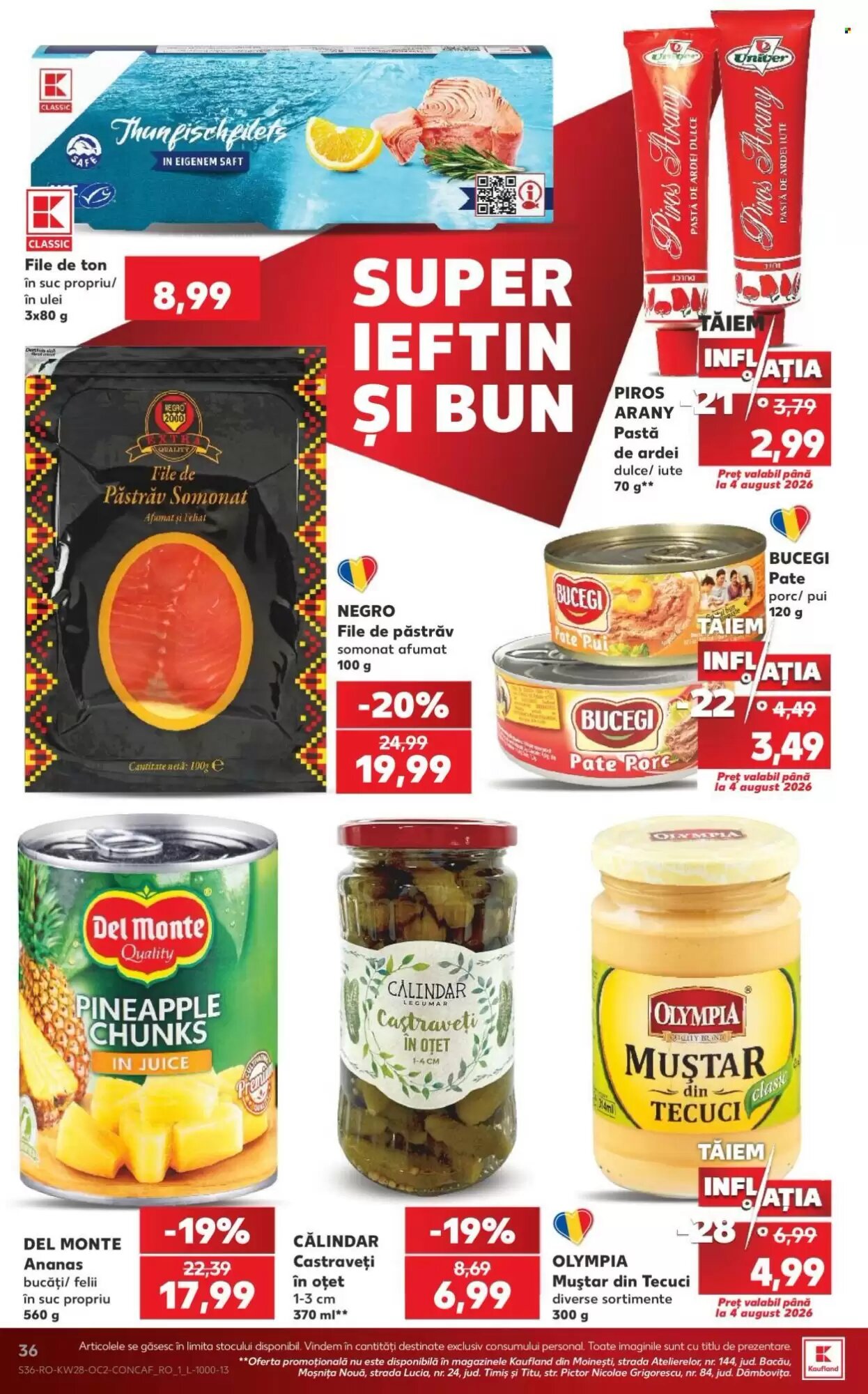 Catalogul cu oferte Kaufland valabil de la 08.07.2026 - Pagina 36.