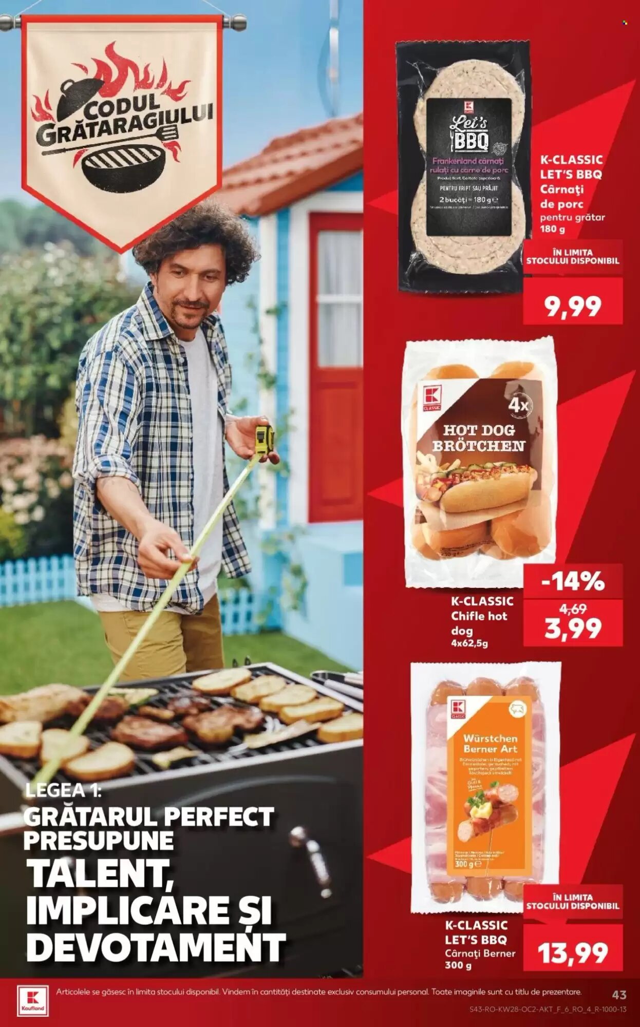 Catalogul cu oferte Kaufland valabil de la 08.07.2026 - Pagina 43.