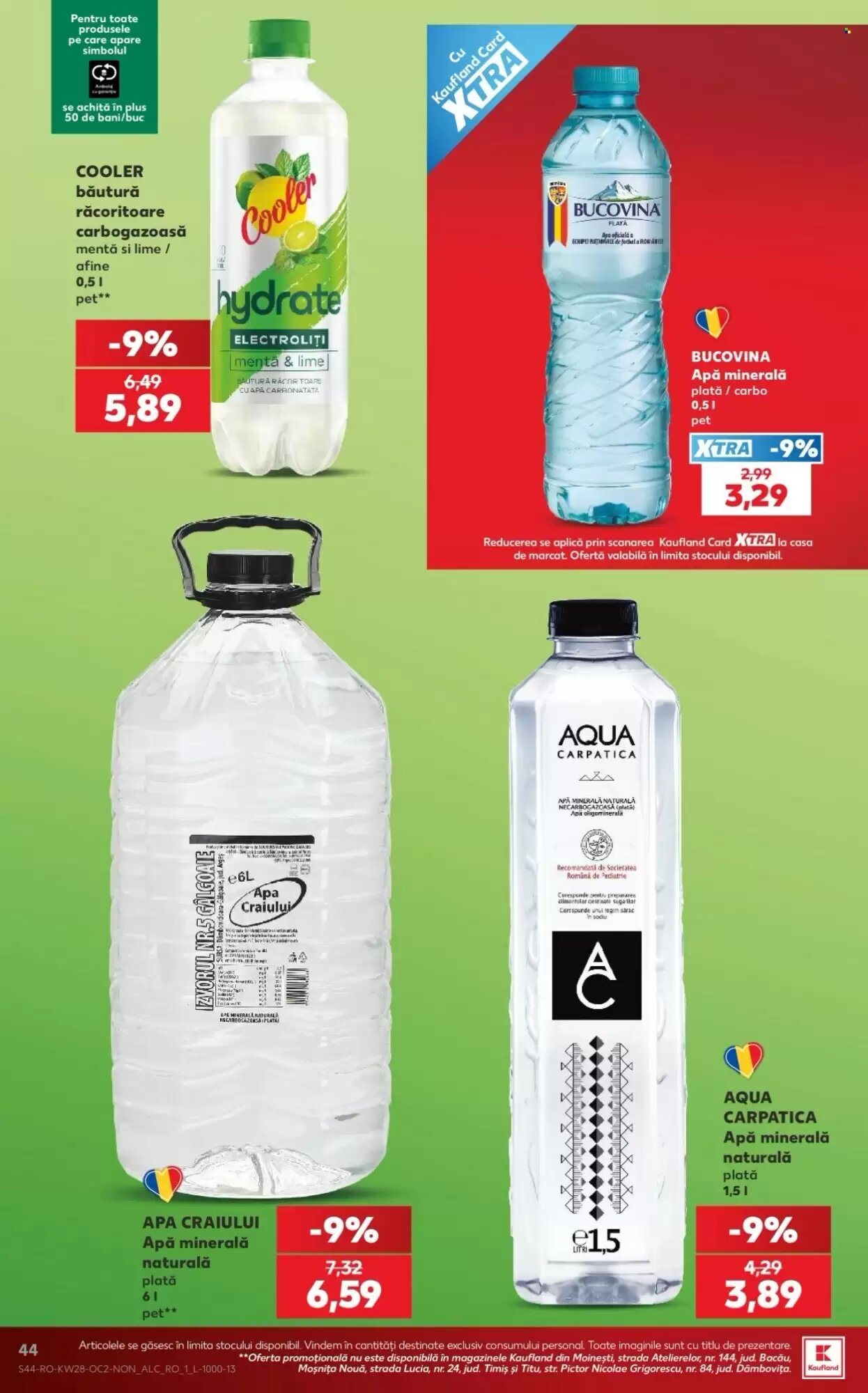 Catalogul cu oferte Kaufland valabil de la 08.07.2026 - Pagina 44.