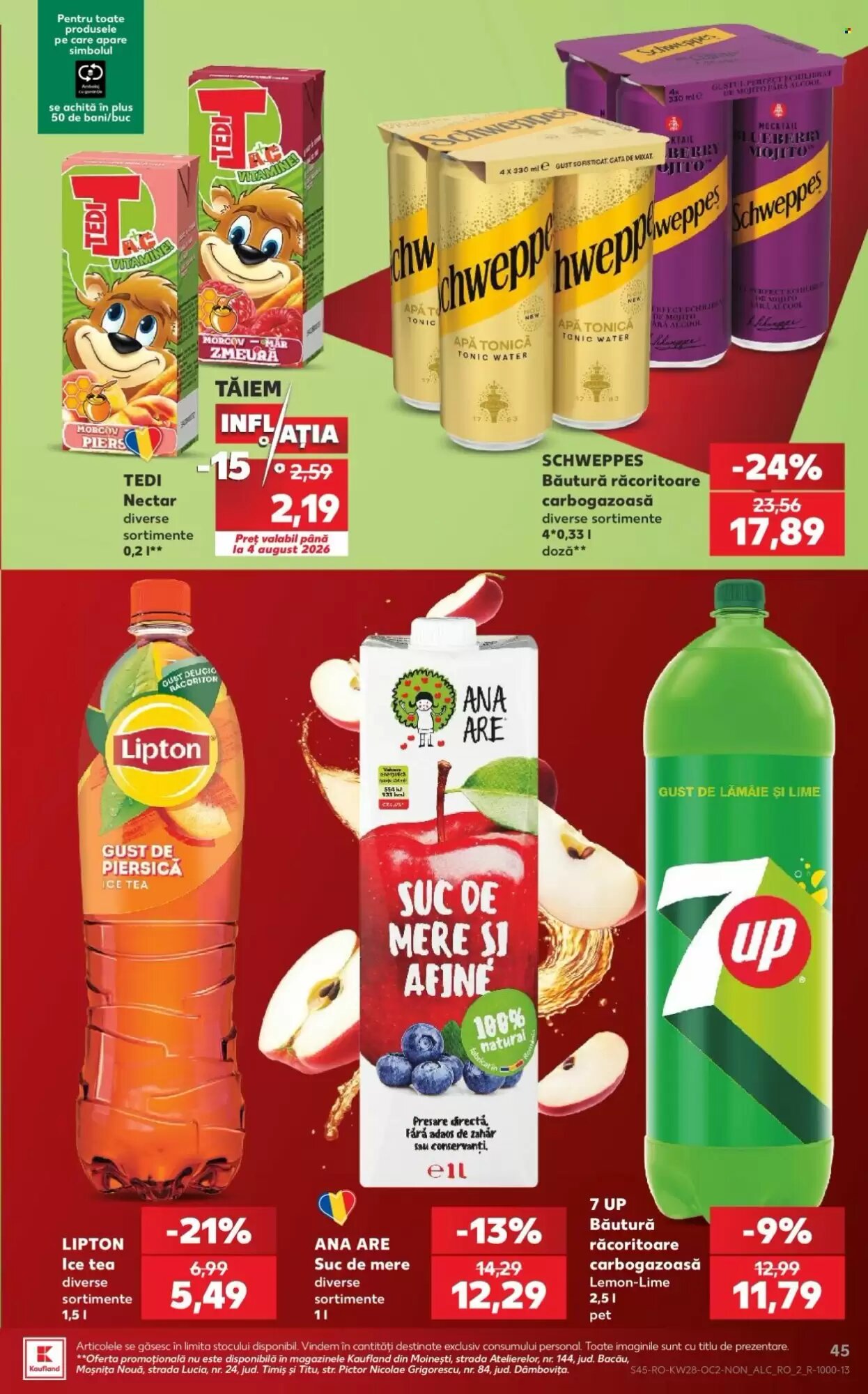 Catalogul cu oferte Kaufland valabil de la 08.07.2026 - Pagina 45.