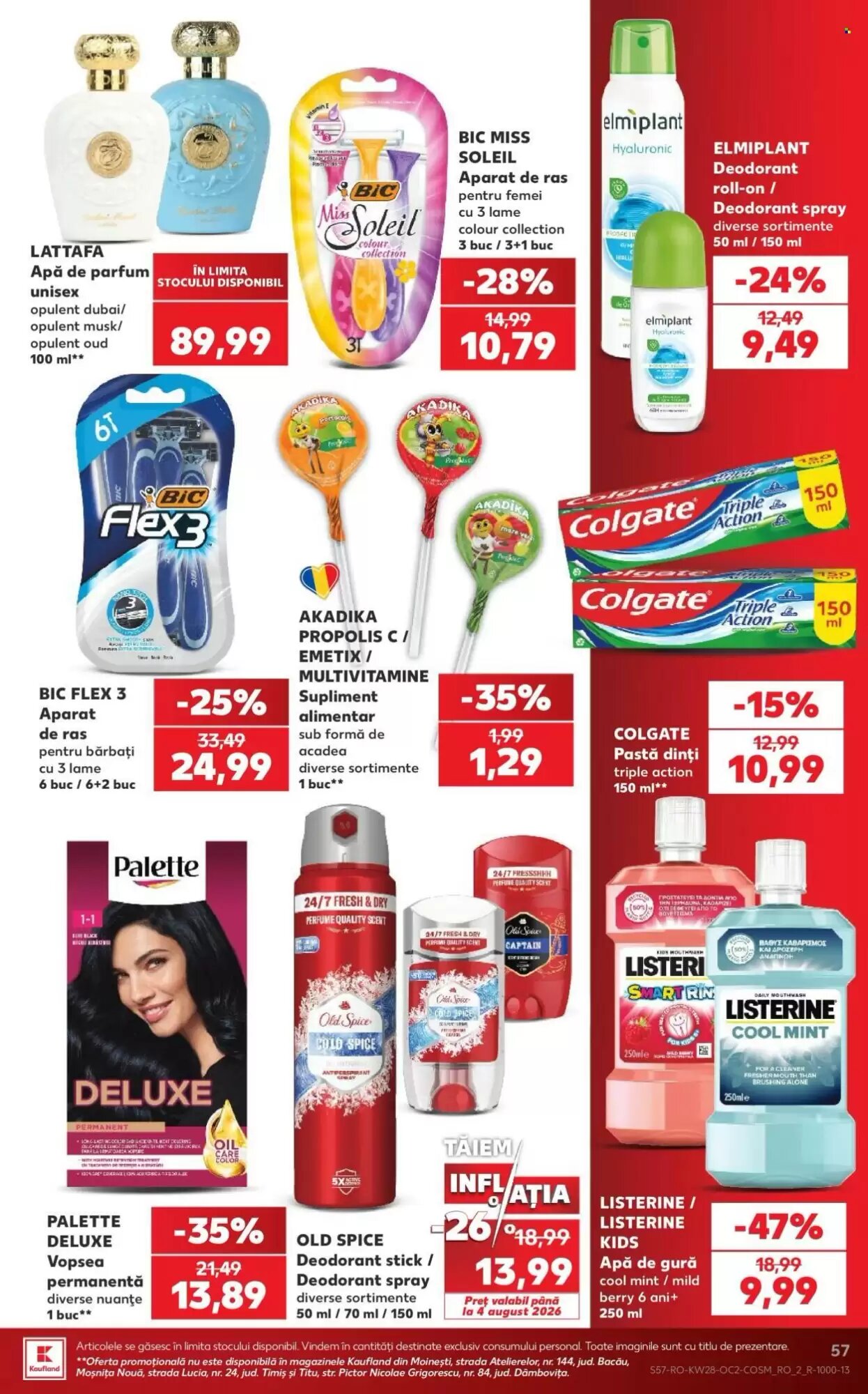 Catalogul cu oferte Kaufland valabil de la 08.07.2026 - Pagina 57.