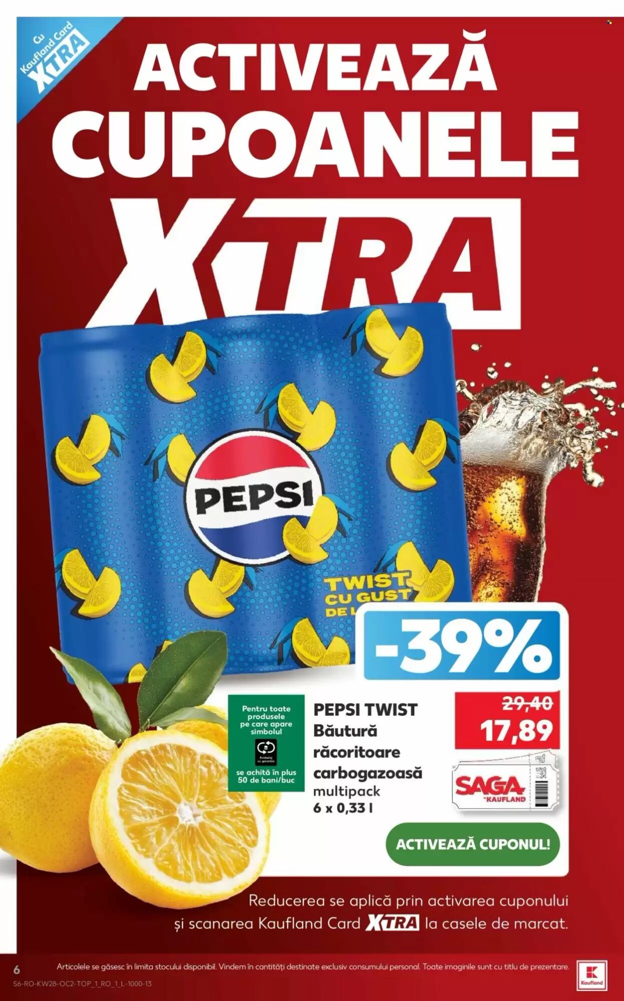 Catalogul cu oferte Kaufland valabil de la 08.07.2026 - Pagina 6.