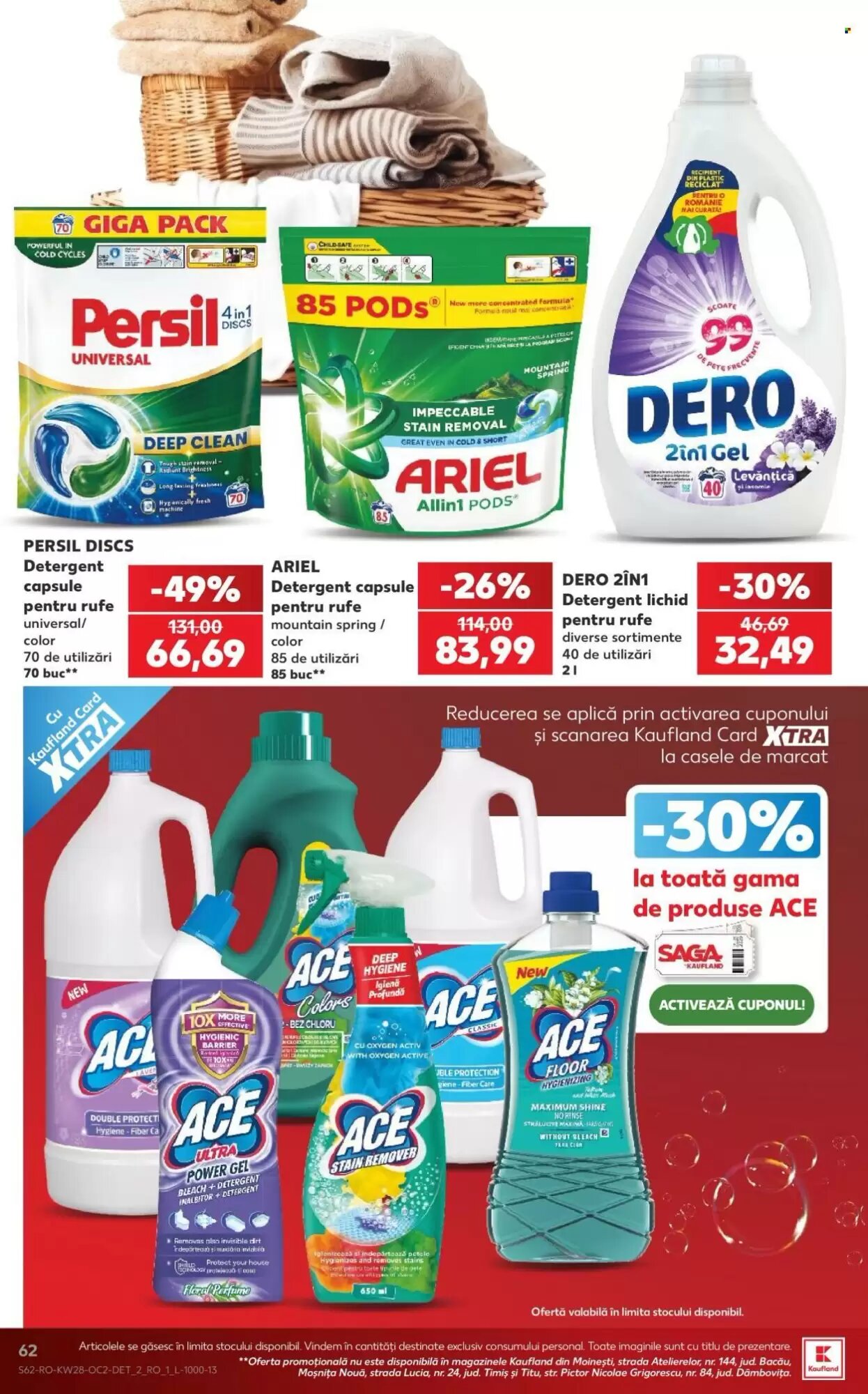 Catalogul cu oferte Kaufland valabil de la 08.07.2026 - Pagina 62.