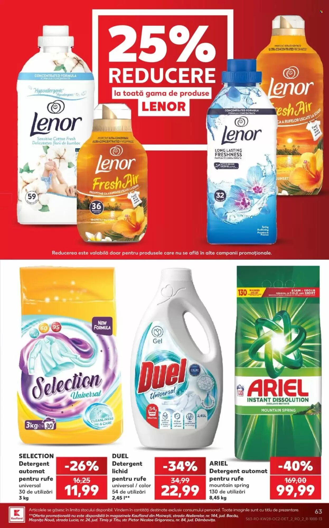 Catalogul cu oferte Kaufland valabil de la 08.07.2026 - Pagina 63.