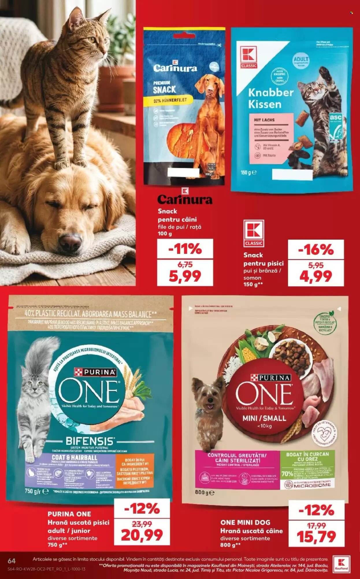 Catalogul cu oferte Kaufland valabil de la 08.07.2026 - Pagina 64.