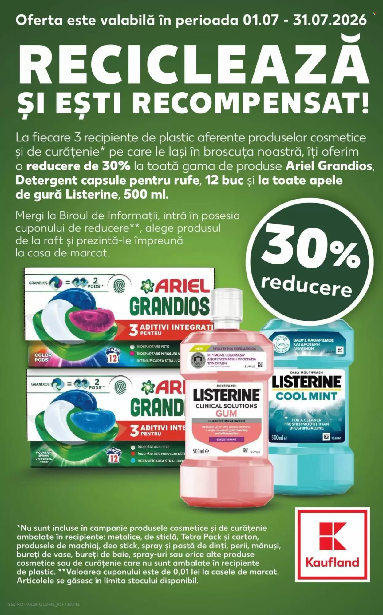 Catalogul cu oferte Kaufland valabil de la 08.07.2026 - Pagina 66.