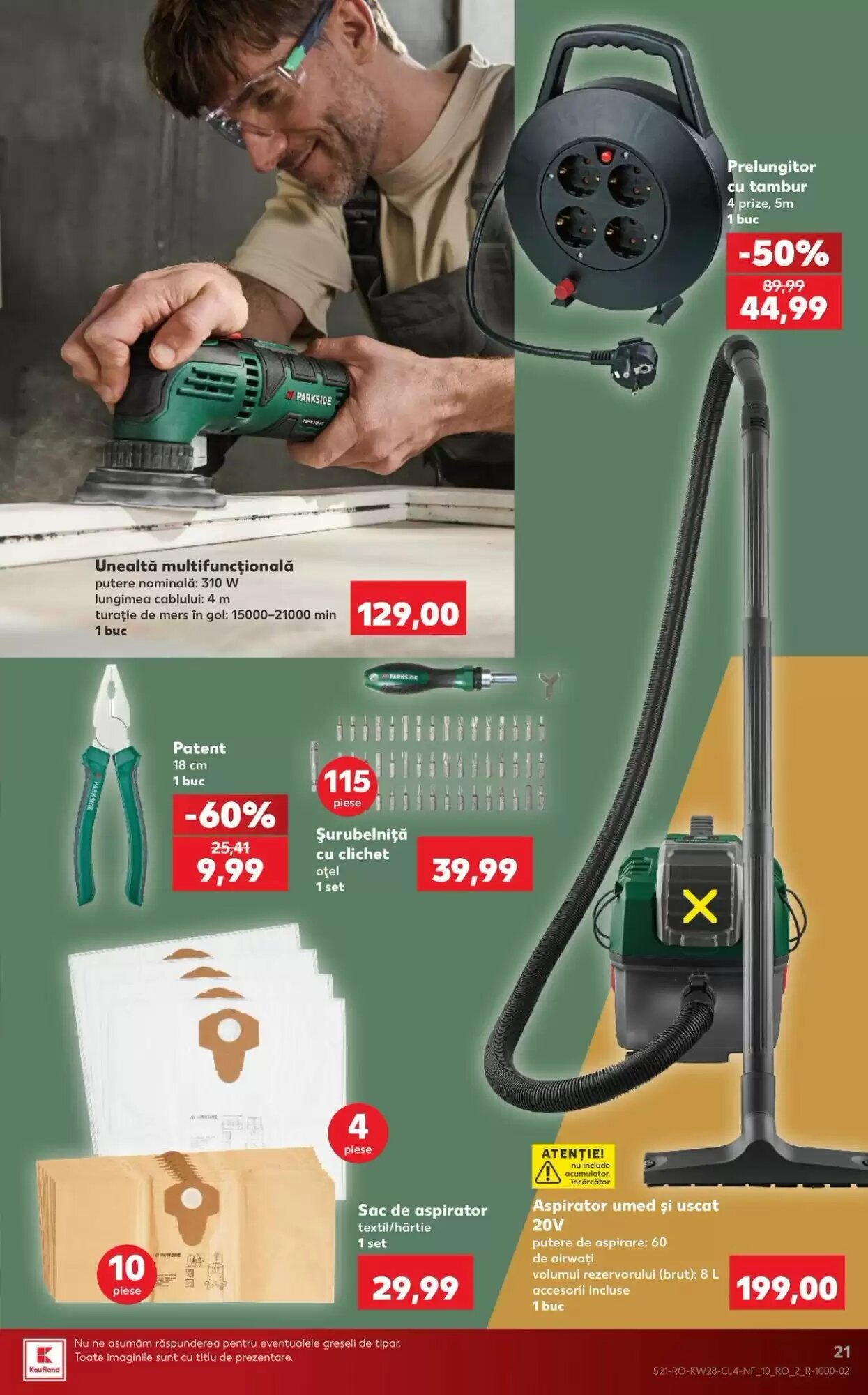 Catalogul cu oferte Kaufland valabil de la 08.07.2026 - Pagina 21.