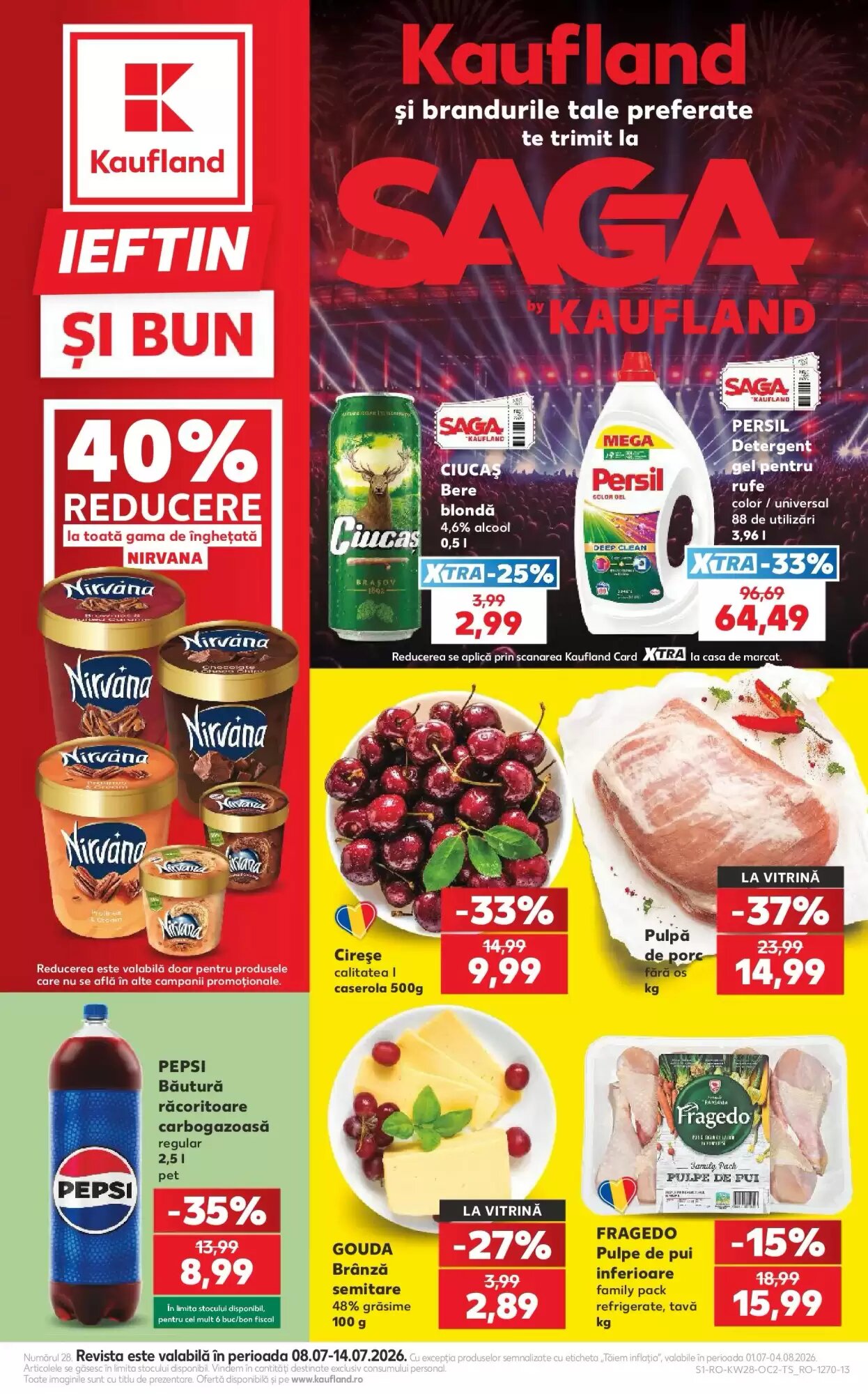 Catalogul cu oferte Kaufland valabil de la 08.07.2026 - Pagina 1.
