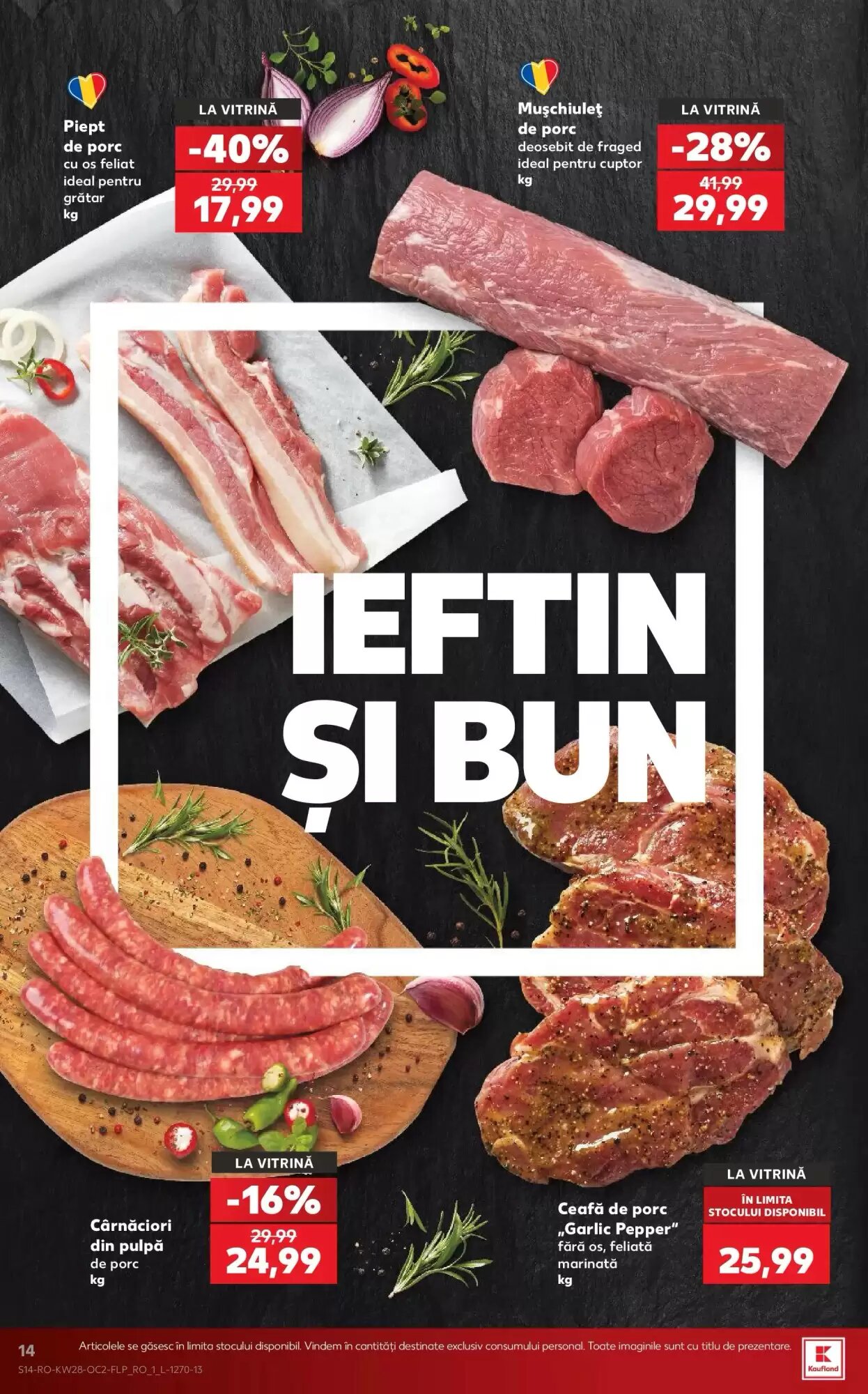 Catalogul cu oferte Kaufland valabil de la 08.07.2026 - Pagina 14.