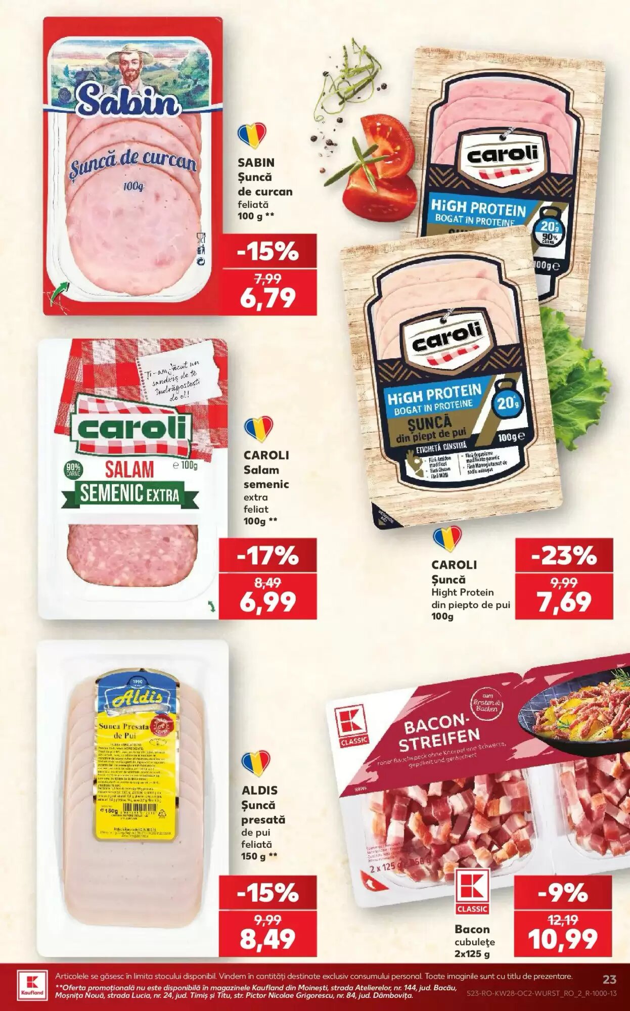 Catalogul cu oferte Kaufland valabil de la 08.07.2026 - Pagina 23.