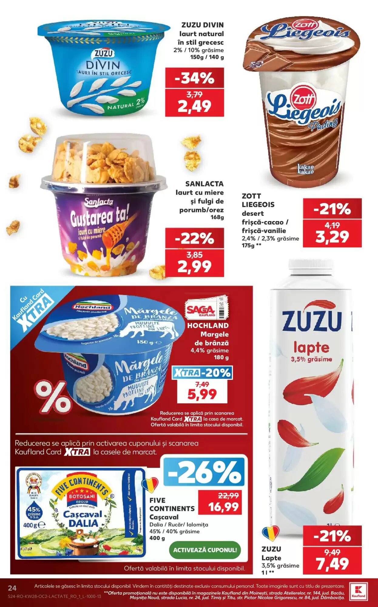 Catalogul cu oferte Kaufland valabil de la 08.07.2026 - Pagina 24.