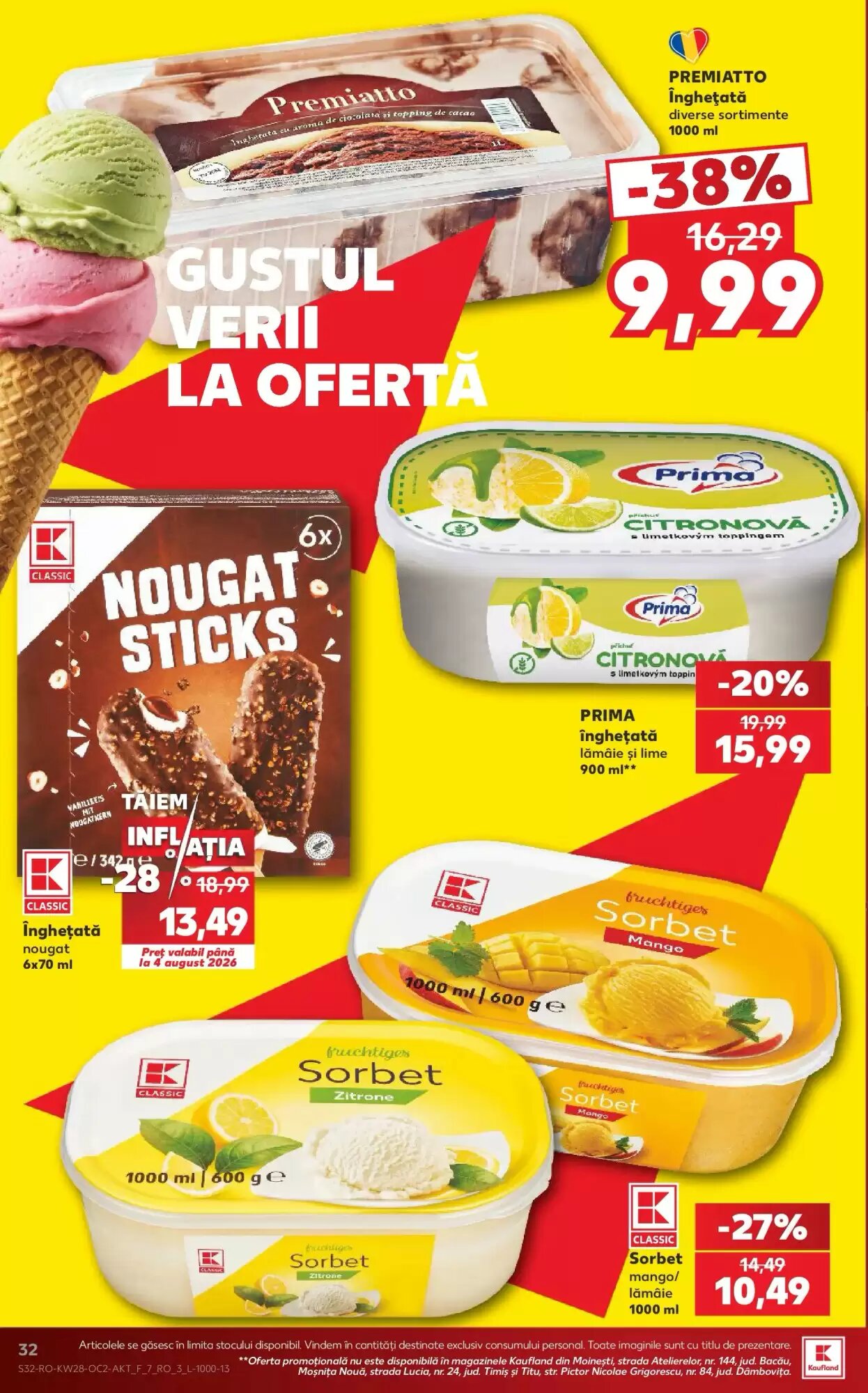 Catalogul cu oferte Kaufland valabil de la 08.07.2026 - Pagina 32.