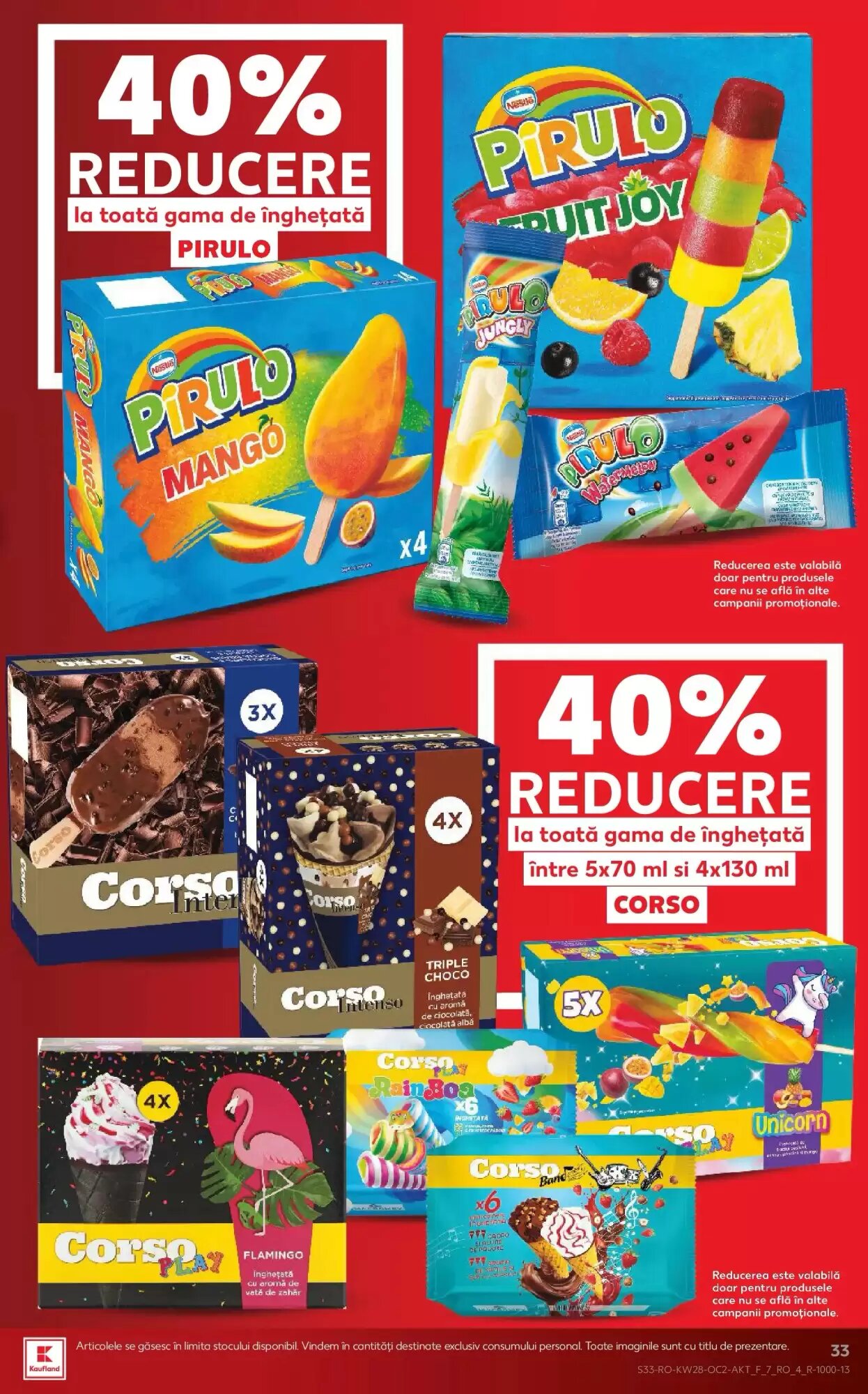 Catalogul cu oferte Kaufland valabil de la 08.07.2026 - Pagina 33.