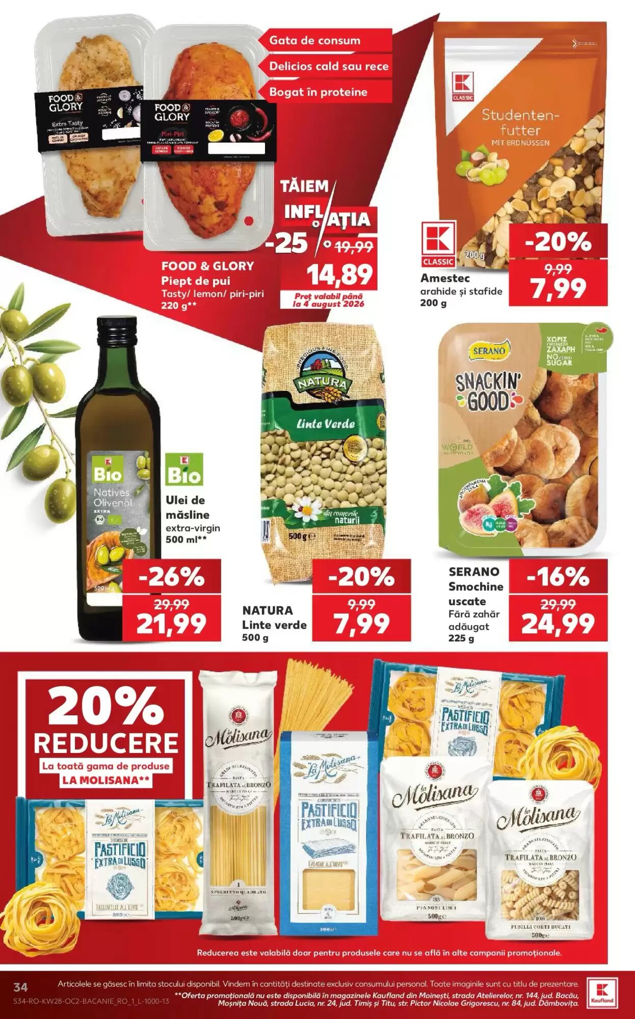 Catalogul cu oferte Kaufland valabil de la 08.07.2026 - Pagina 34.