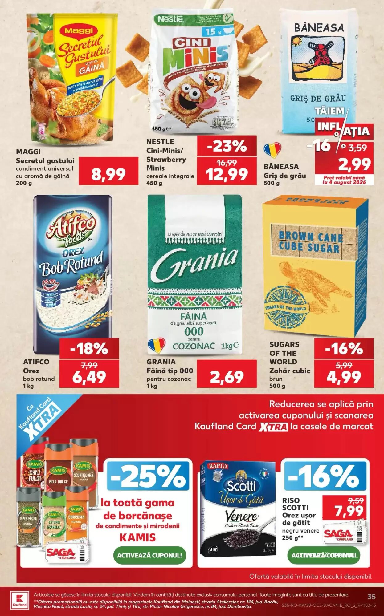 Catalogul cu oferte Kaufland valabil de la 08.07.2026 - Pagina 35.