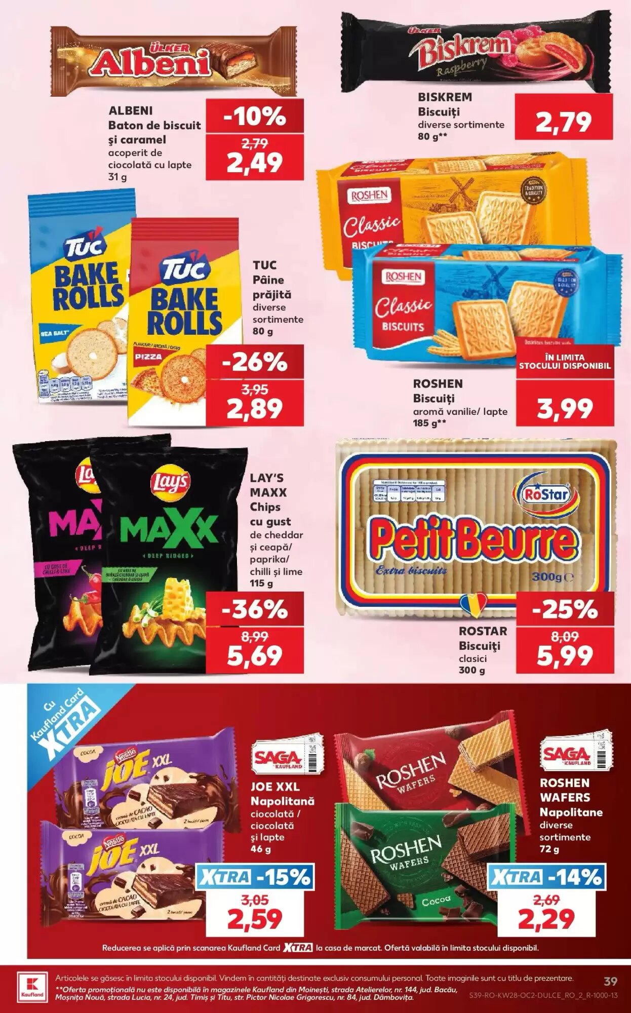 Catalogul cu oferte Kaufland valabil de la 08.07.2026 - Pagina 39.