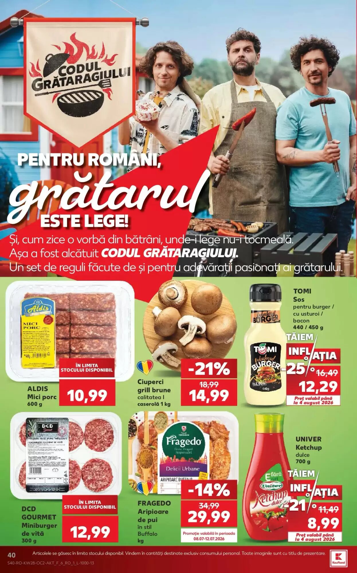 Catalogul cu oferte Kaufland valabil de la 08.07.2026 - Pagina 40.