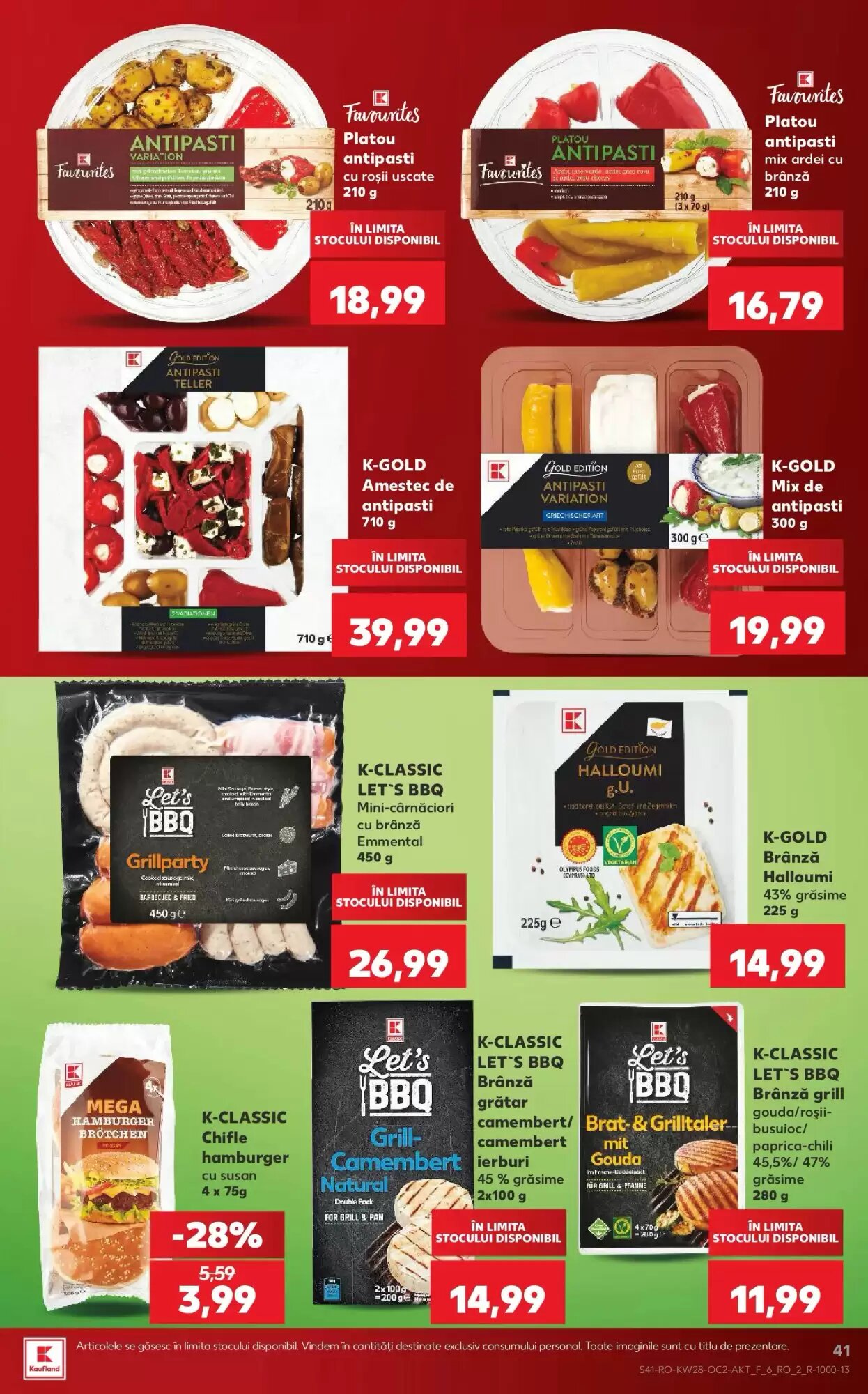 Catalogul cu oferte Kaufland valabil de la 08.07.2026 - Pagina 41.