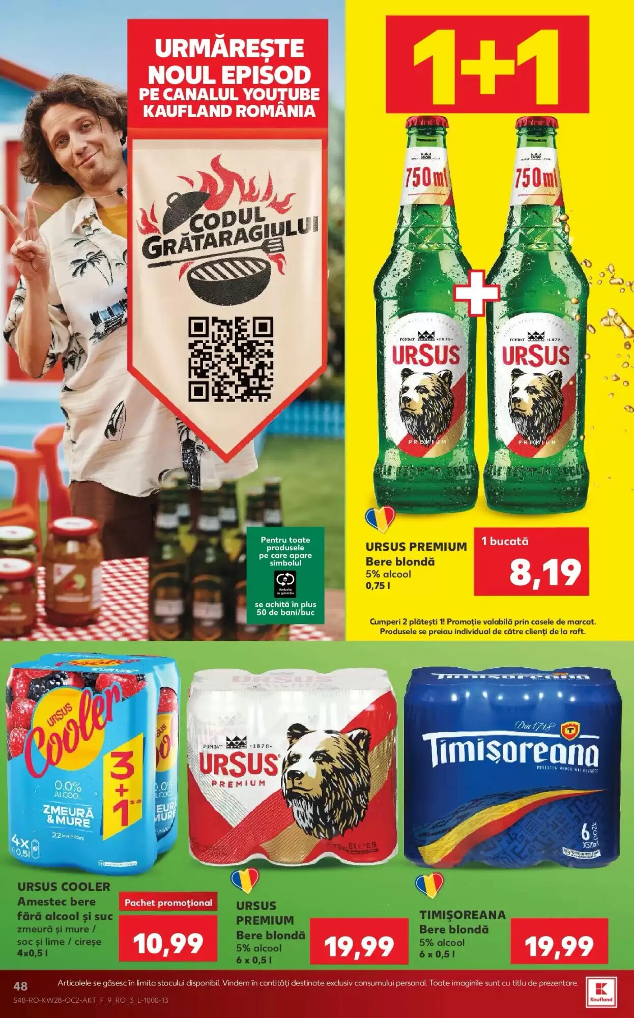 Catalogul cu oferte Kaufland valabil de la 08.07.2026 - Pagina 48.