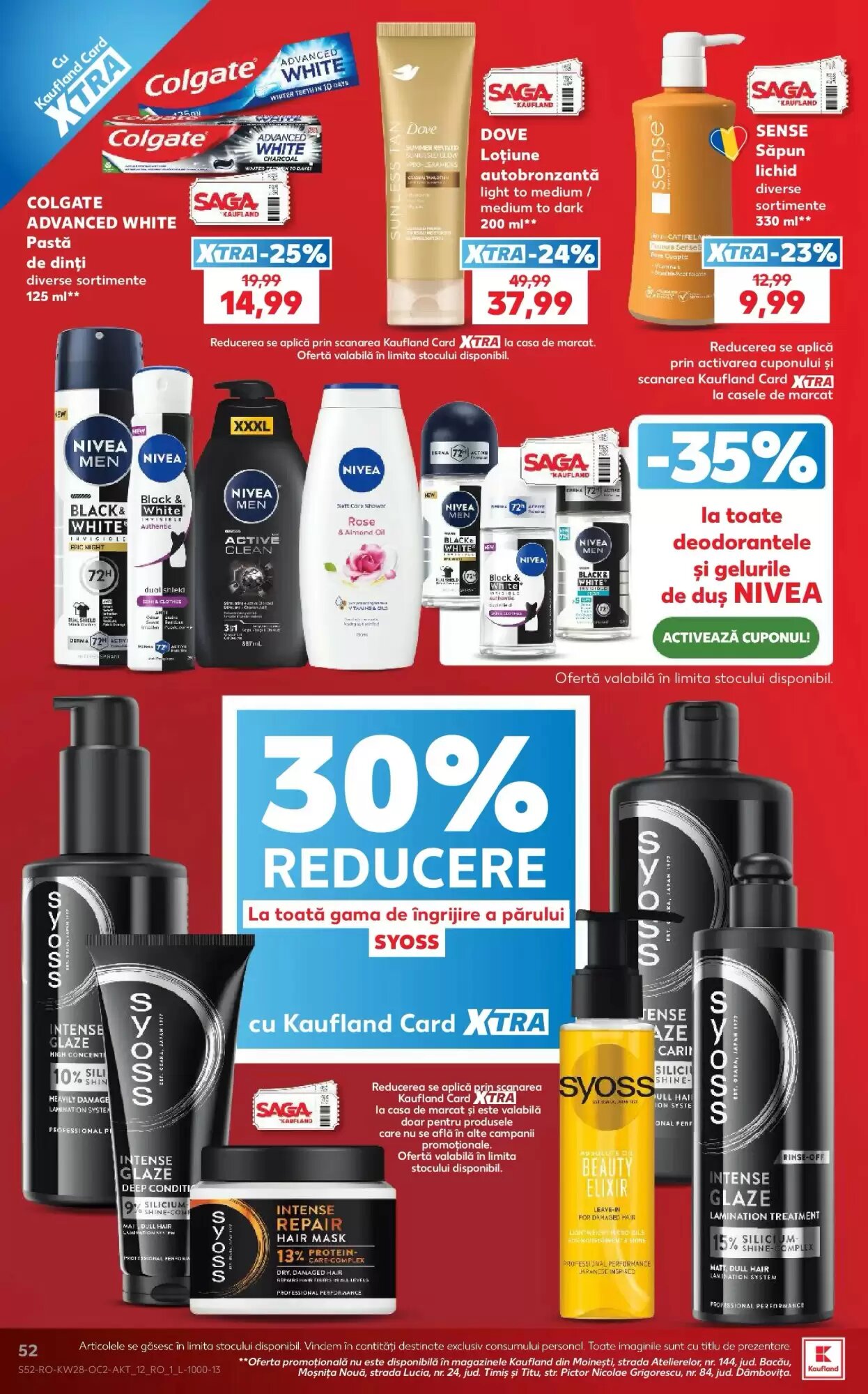 Catalogul cu oferte Kaufland valabil de la 08.07.2026 - Pagina 52.