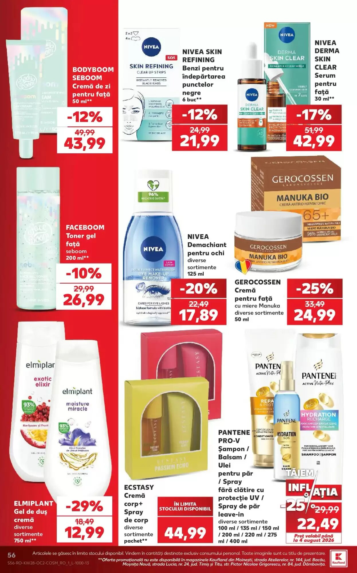 Catalogul cu oferte Kaufland valabil de la 08.07.2026 - Pagina 56.
