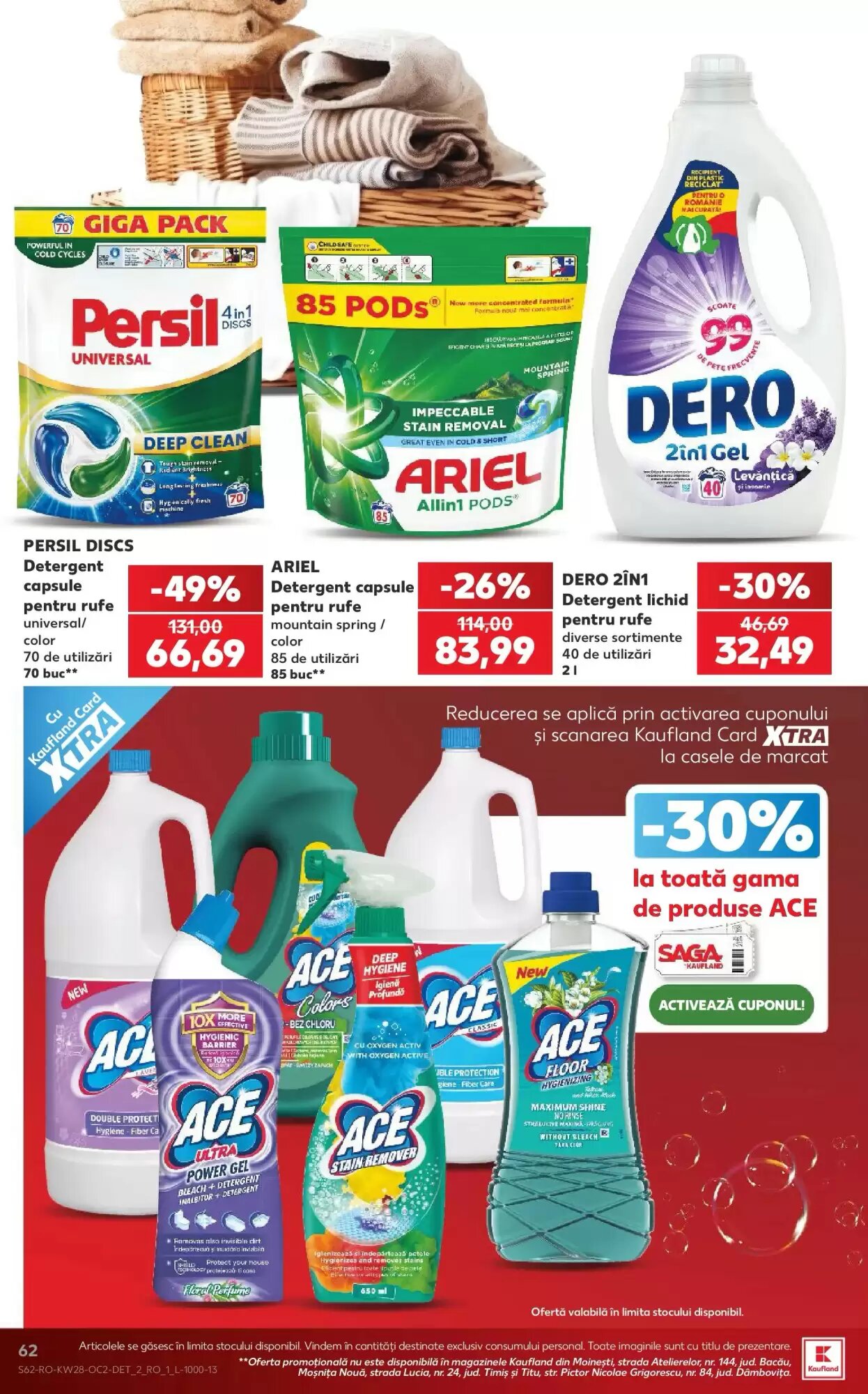 Catalogul cu oferte Kaufland valabil de la 08.07.2026 - Pagina 62.
