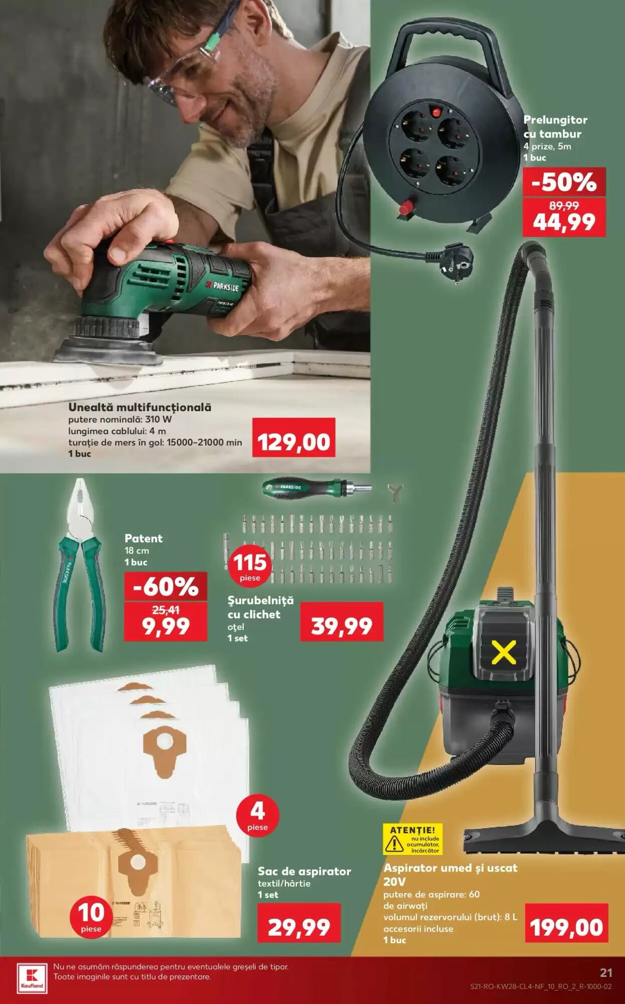 Catalogul cu oferte Kaufland valabil de la 08.07.2026 - Pagina 21.