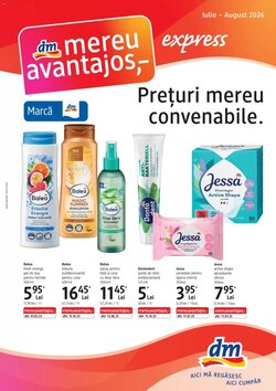Catalogul cu oferte DM valabil de la 08.07.2026