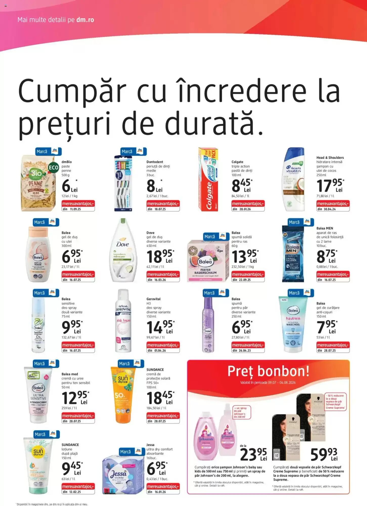 Catalogul cu oferte DM valabil de la 08.07.2026 - Pagina 2.