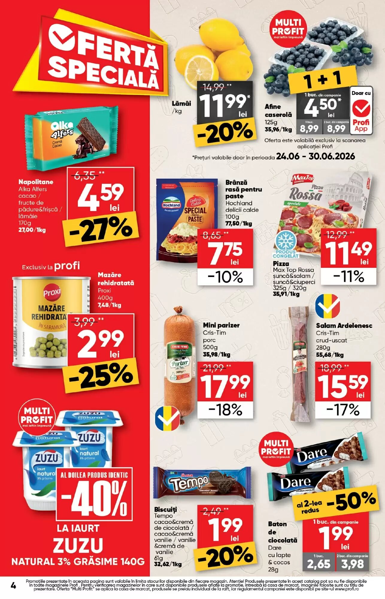 Catalogul cu oferte PROFI valabil de la 08.07.2026 - Pagina 4.