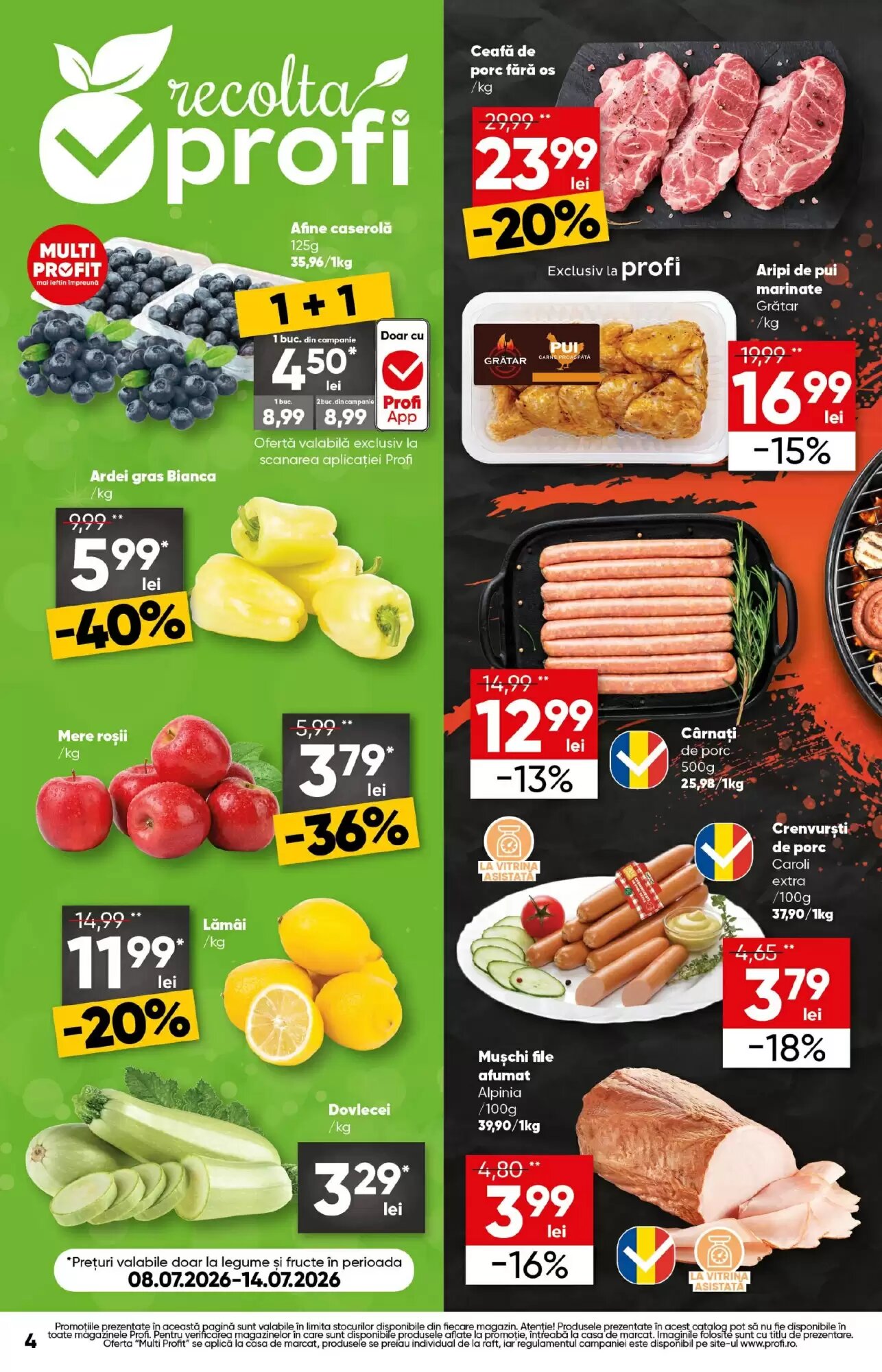Catalogul cu oferte PROFI valabil de la 08.07.2026 - Pagina 4.