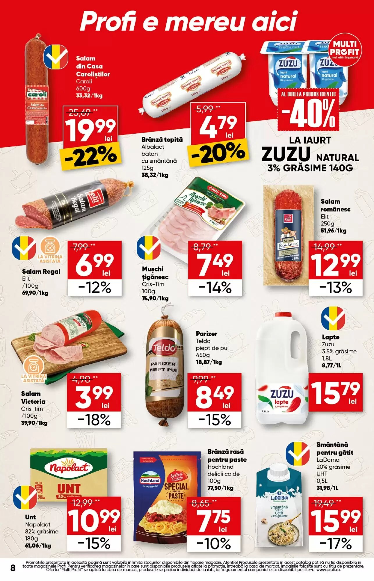 Catalogul cu oferte PROFI valabil de la 08.07.2026 - Pagina 8.