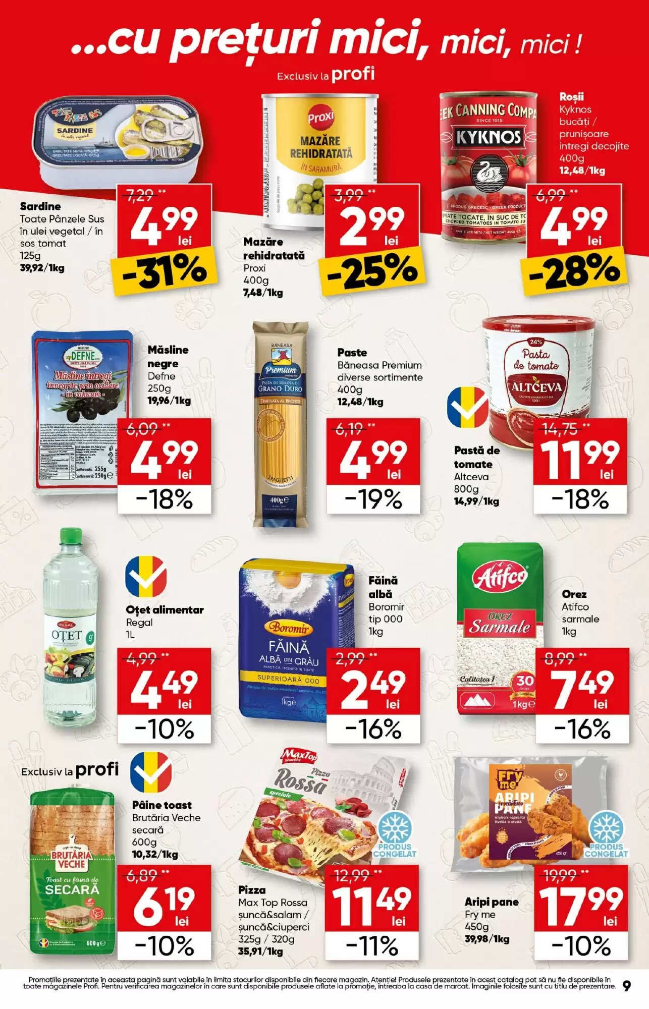 Catalogul cu oferte PROFI valabil de la 08.07.2026 - Pagina 9.