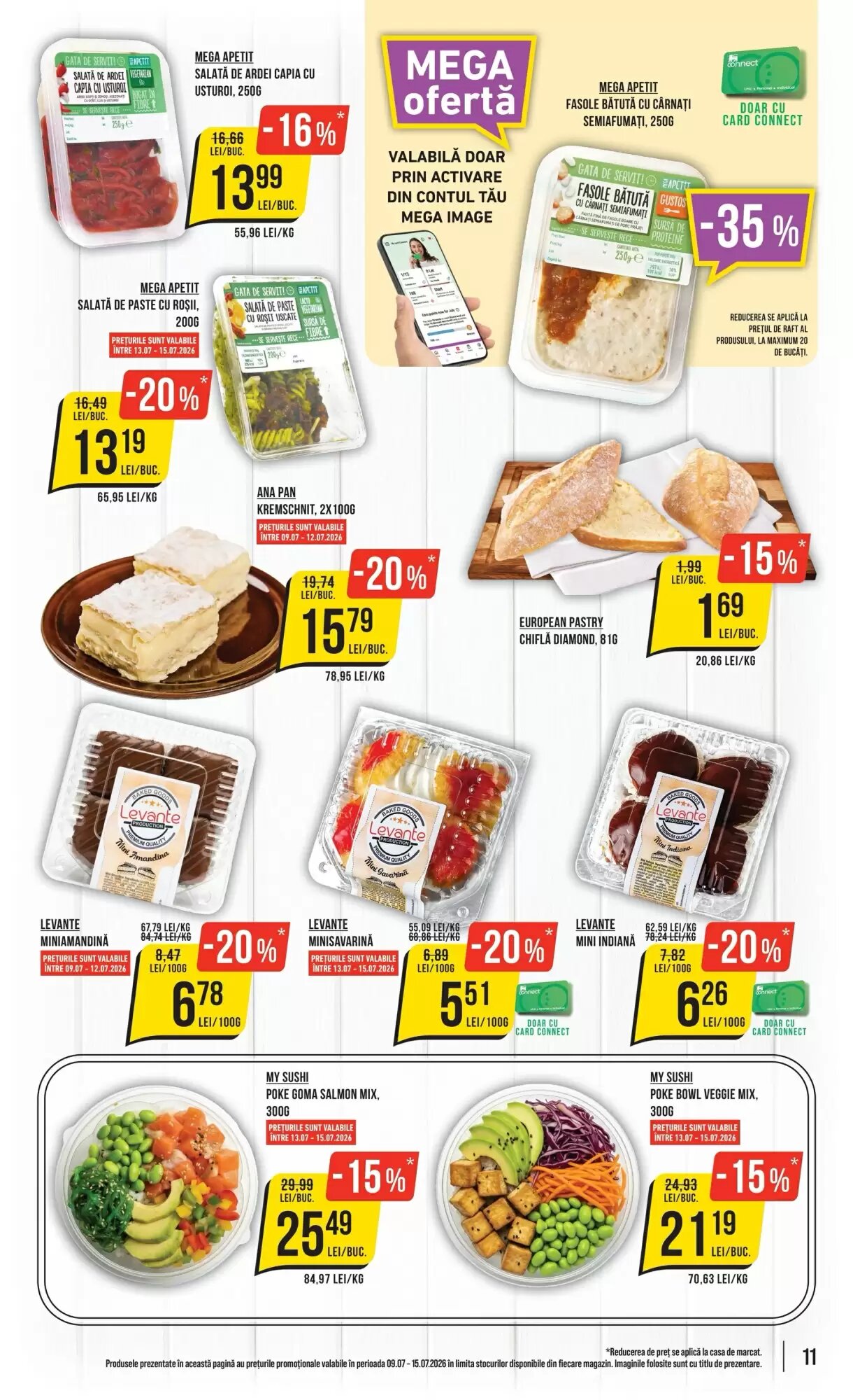 Catalogul cu oferte Mega Image valabil de la 09.07.2026 - Pagina 11.