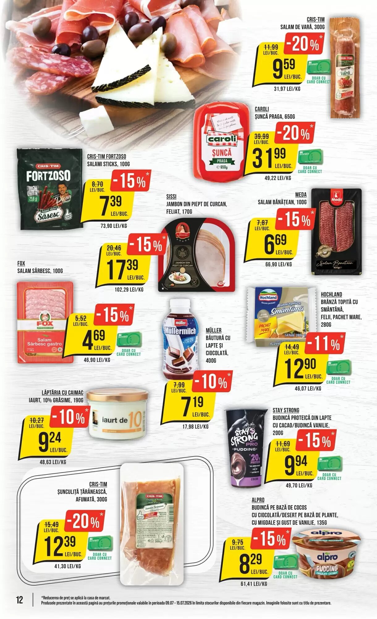Catalogul cu oferte Mega Image valabil de la 09.07.2026 - Pagina 12.