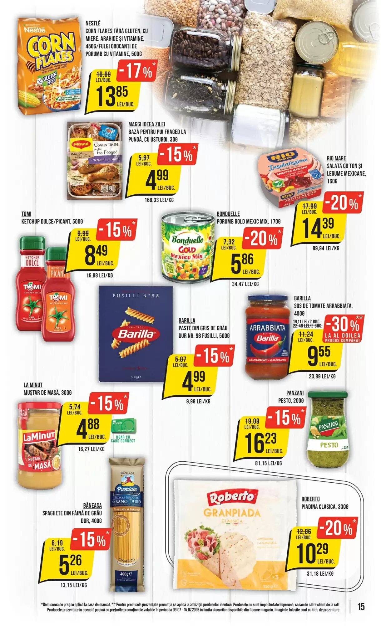 Catalogul cu oferte Mega Image valabil de la 09.07.2026 - Pagina 15.