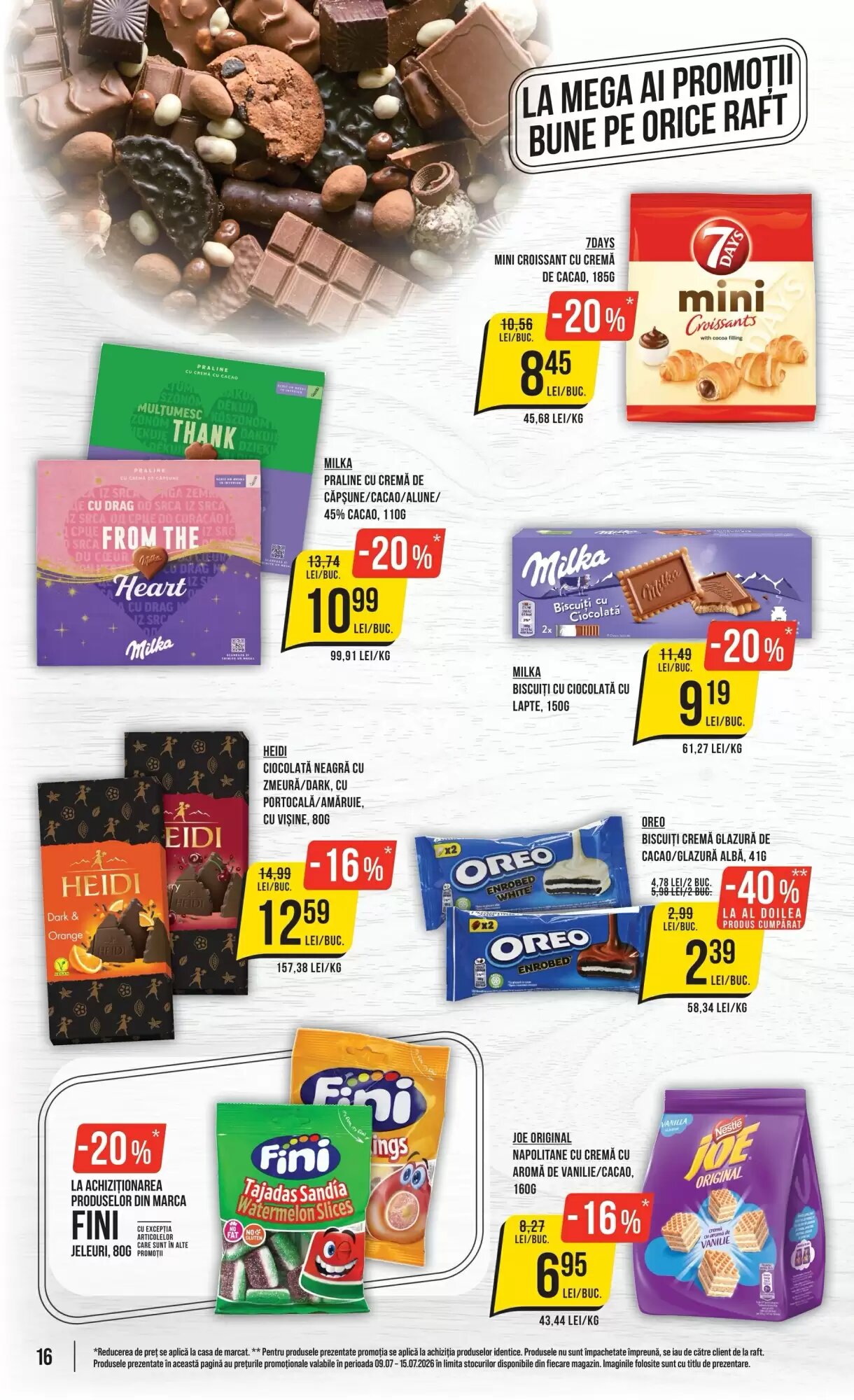 Catalogul cu oferte Mega Image valabil de la 09.07.2026 - Pagina 16.