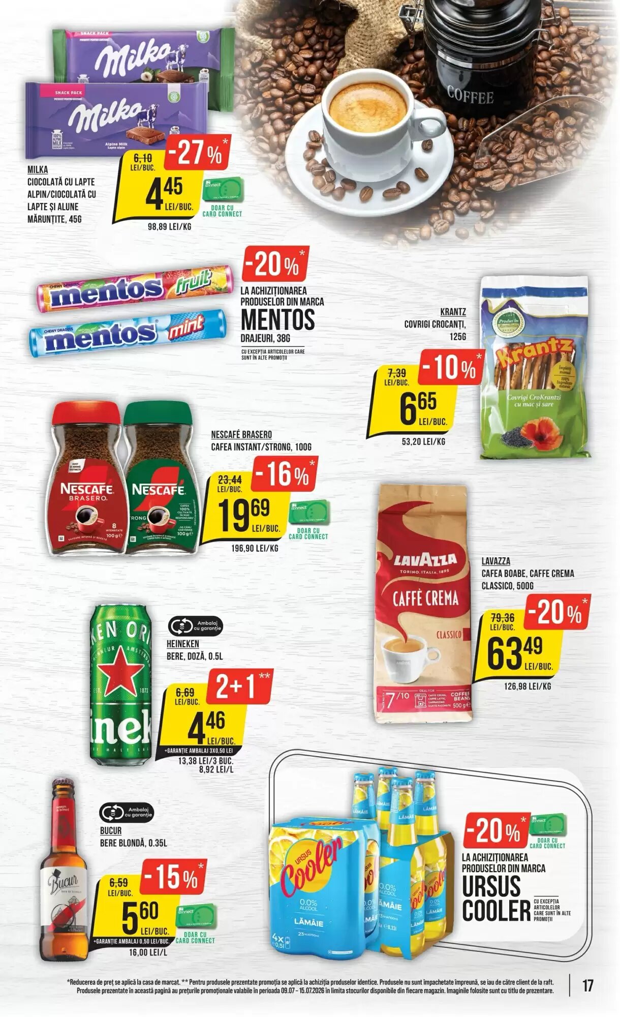 Catalogul cu oferte Mega Image valabil de la 09.07.2026 - Pagina 17.