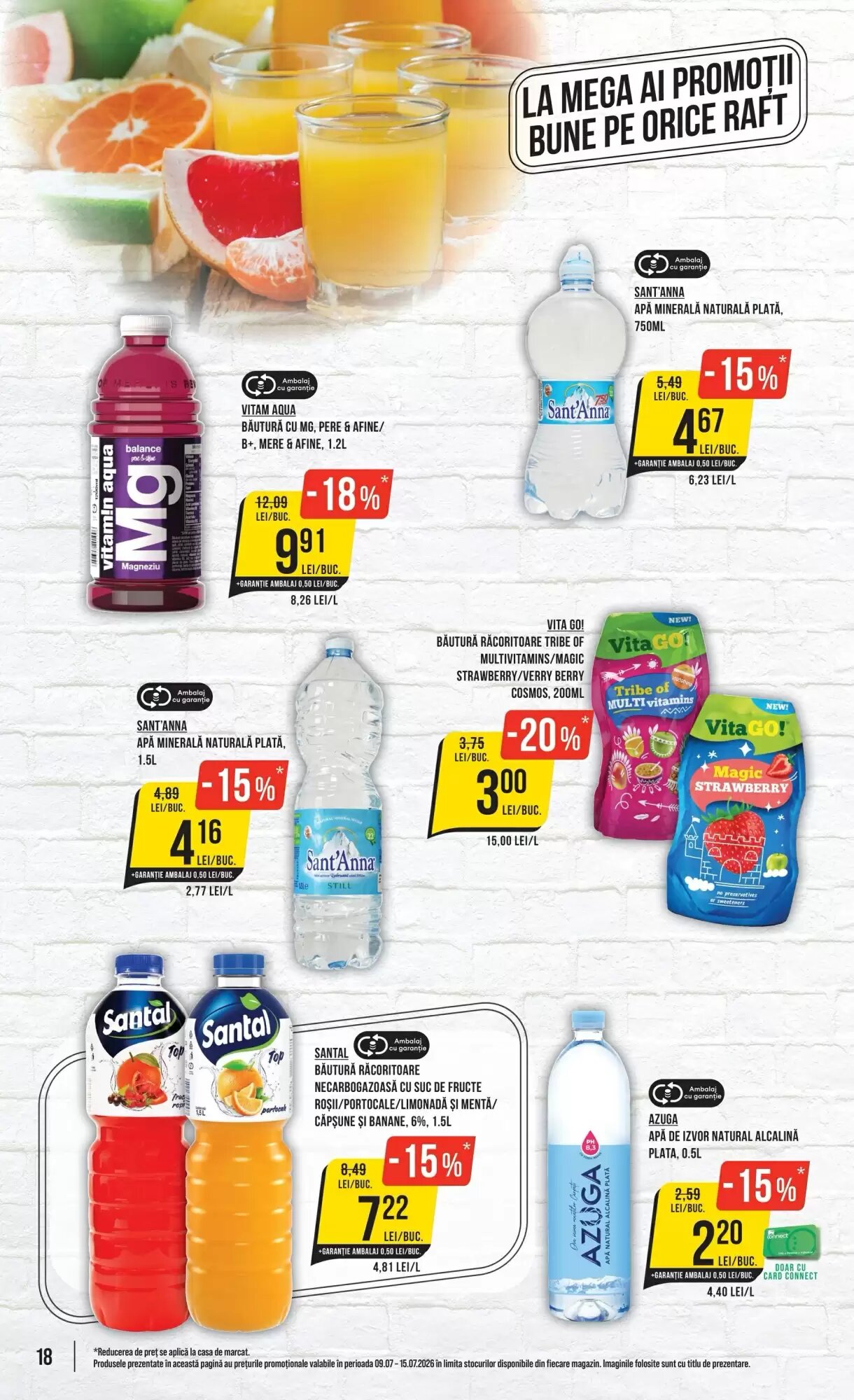 Catalogul cu oferte Mega Image valabil de la 09.07.2026 - Pagina 18.