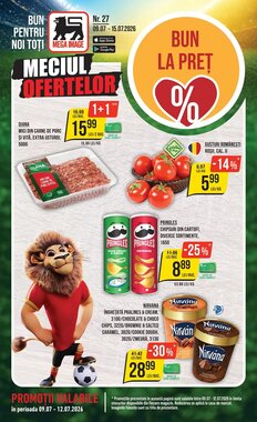 Catalogul cu oferte Mega Image valabil de la 09.07.2026