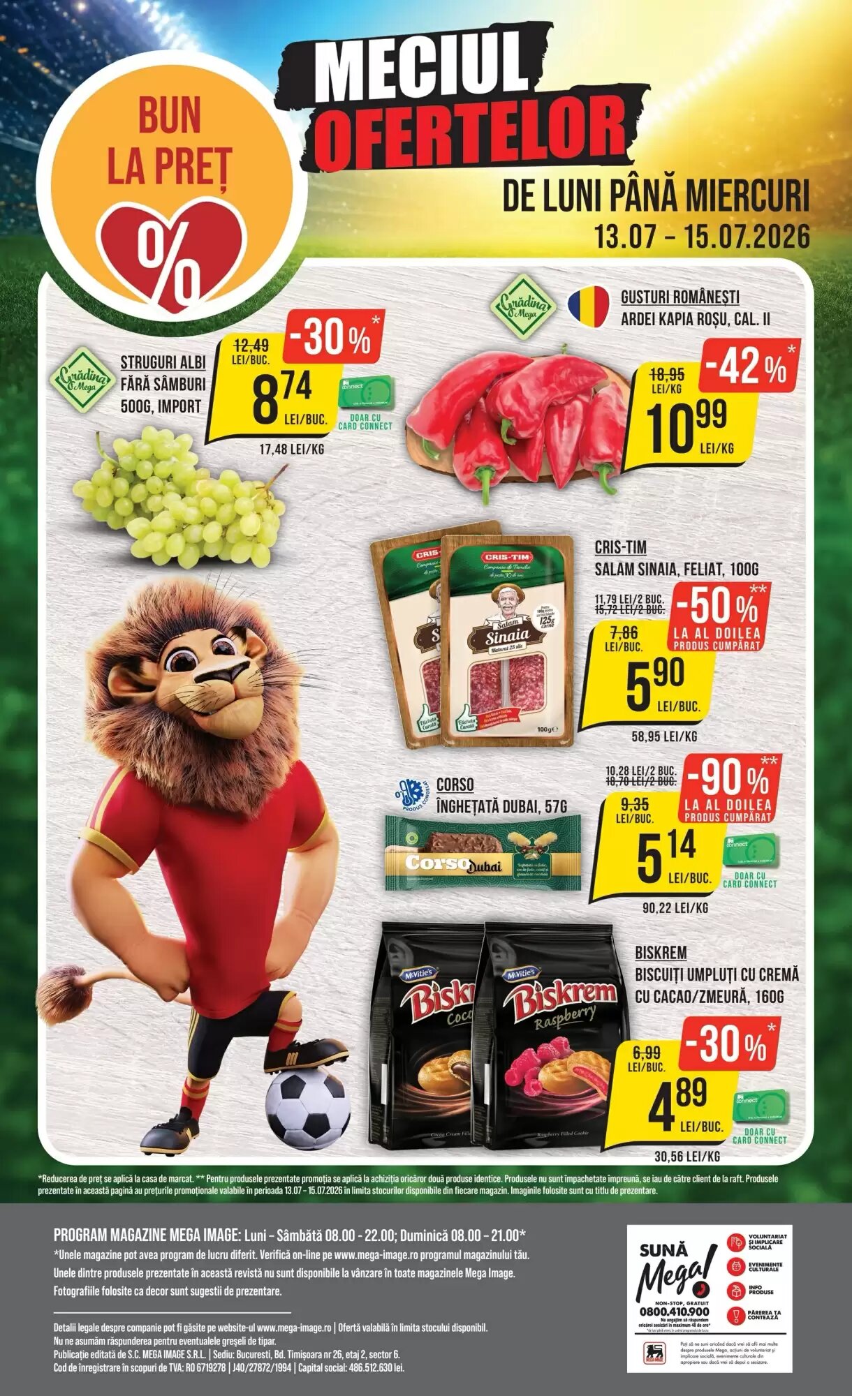 Catalogul cu oferte Mega Image valabil de la 09.07.2026 - Pagina 24.
