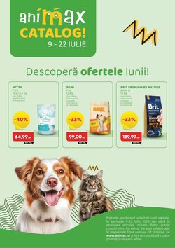 Catalogul cu oferte Animax valabil de la 09.07.2026