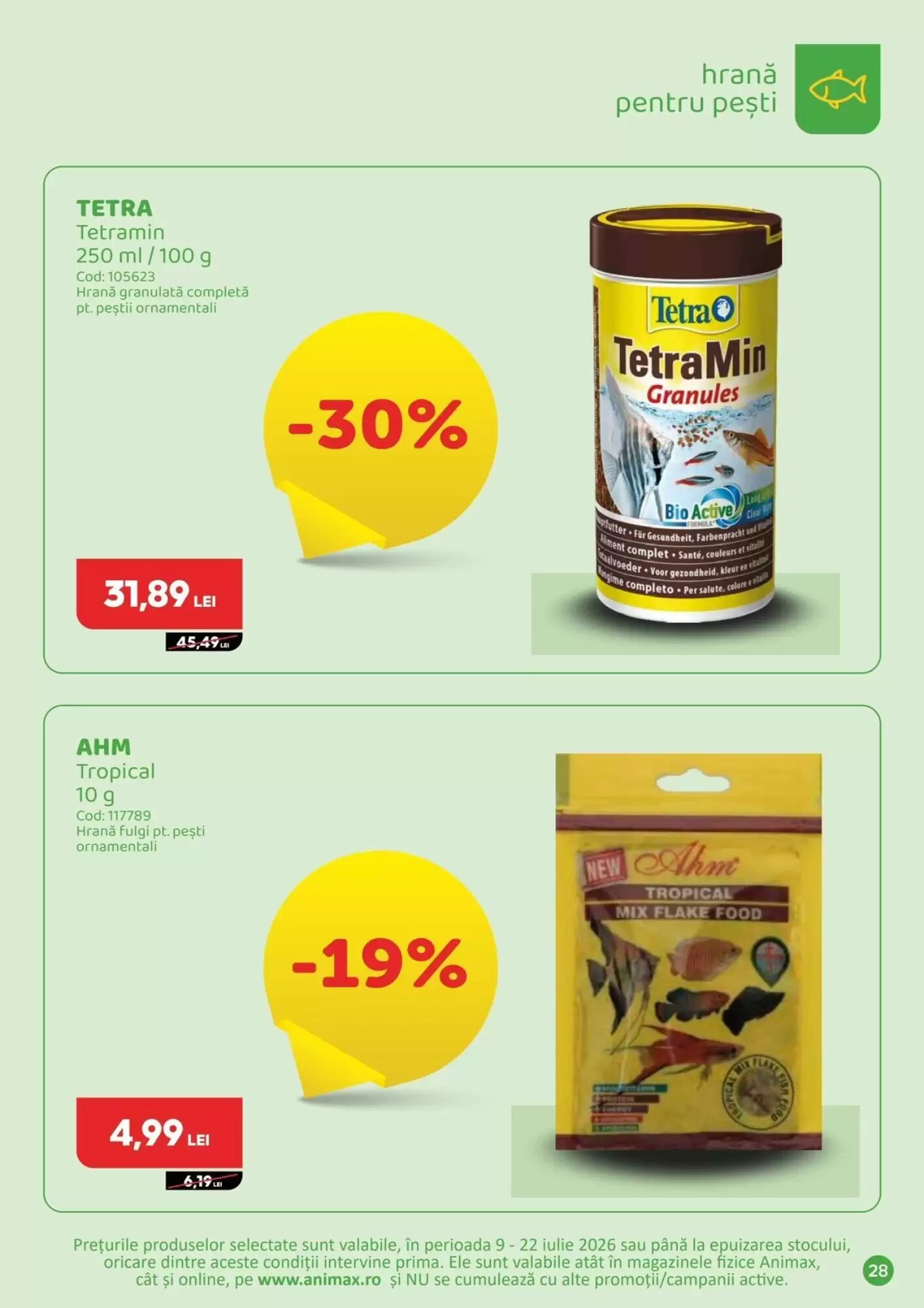 Catalogul cu oferte Animax valabil de la 09.07.2026 - Pagina 29.