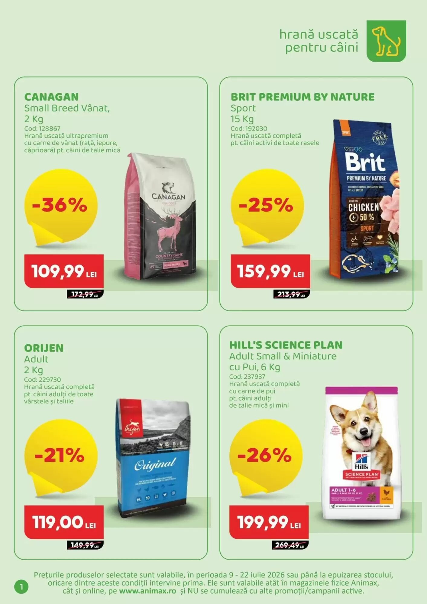 Catalogul cu oferte Animax valabil de la 09.07.2026 - Pagina 3.