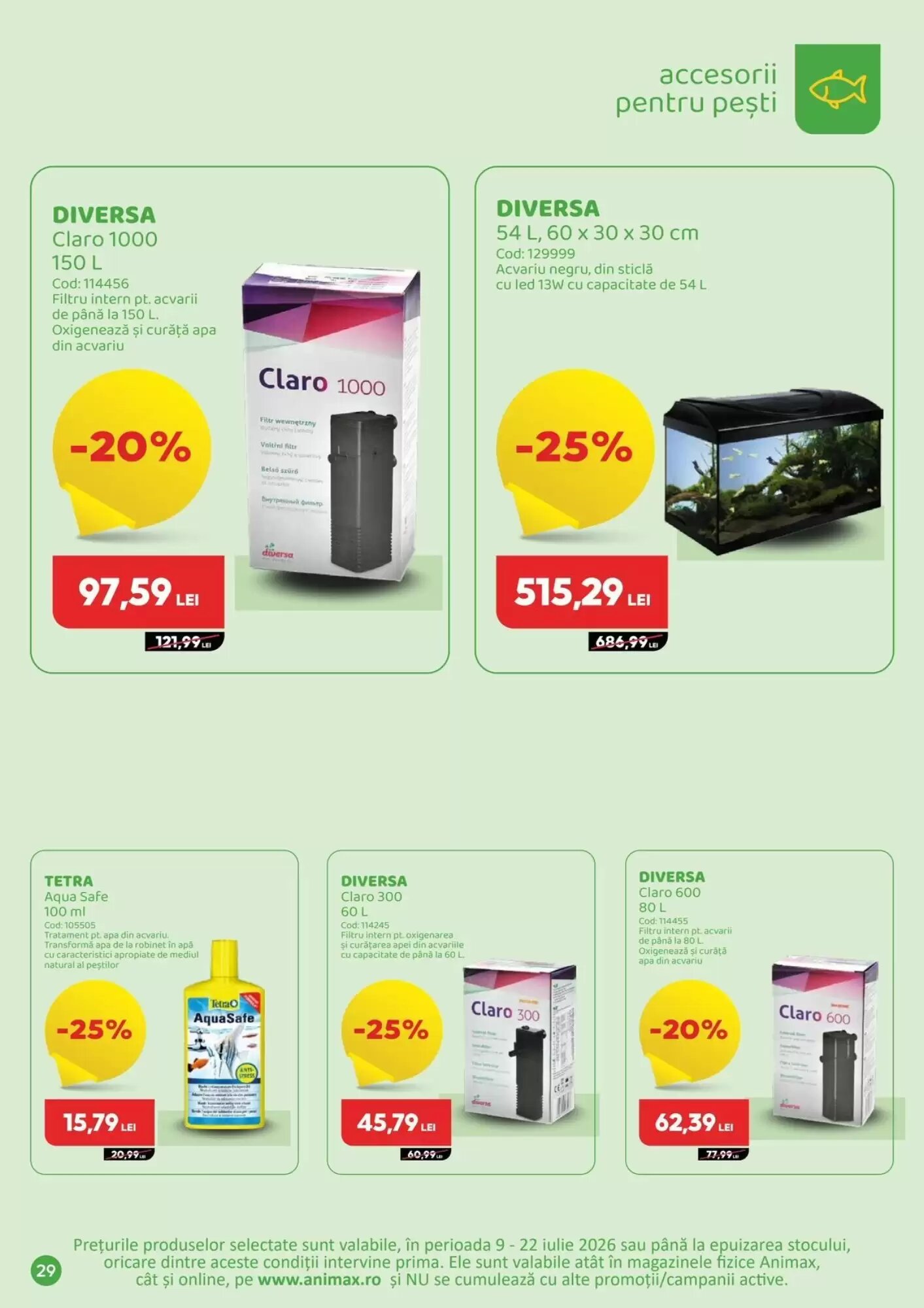 Catalogul cu oferte Animax valabil de la 09.07.2026 - Pagina 31.