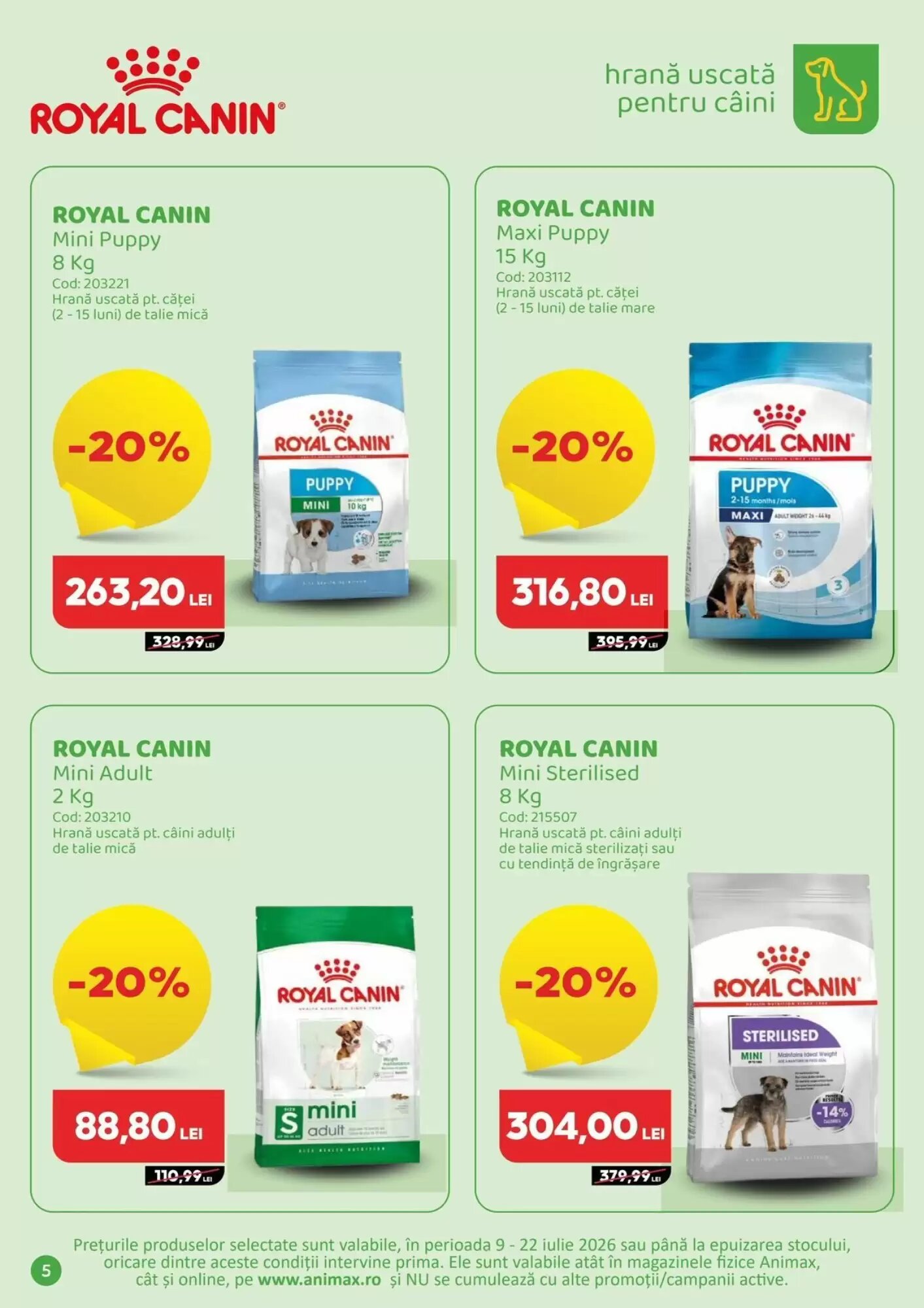 Catalogul cu oferte Animax valabil de la 09.07.2026 - Pagina 4.