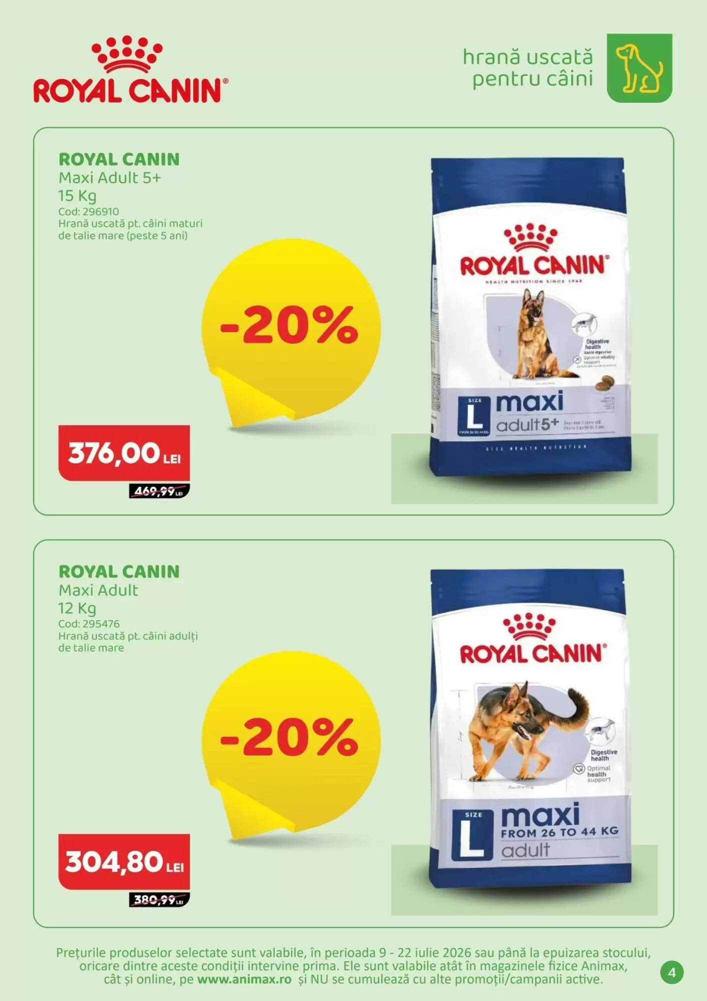 Catalogul cu oferte Animax valabil de la 09.07.2026 - Pagina 5.